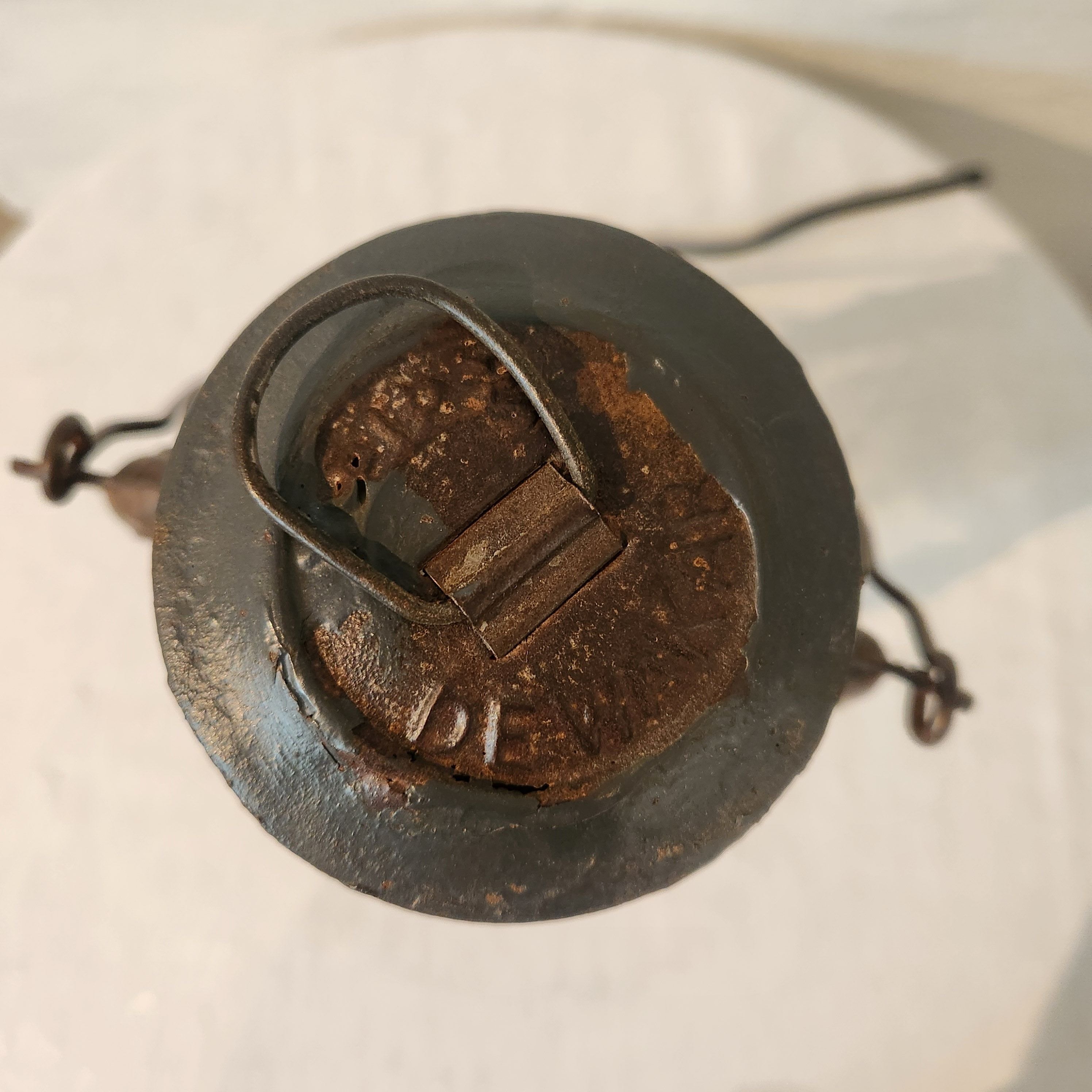 Vintage converted Hurricane Lantern - Large