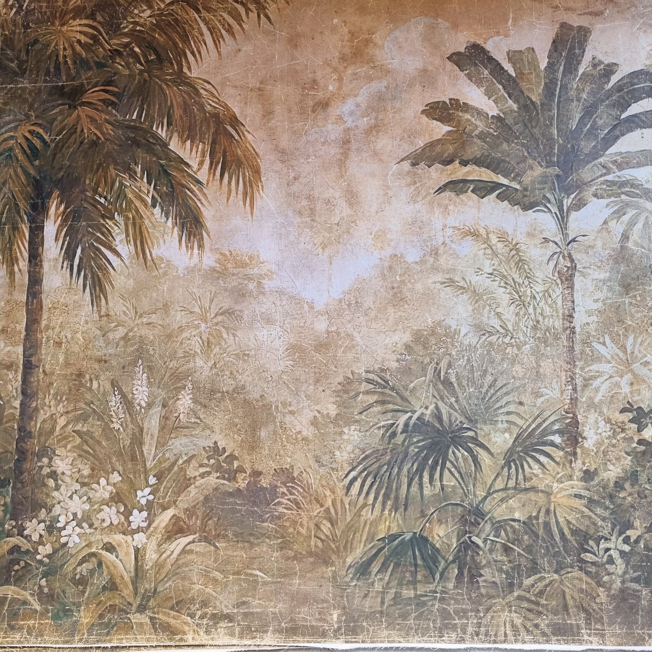 Aurora Palmeraie Canvas Print