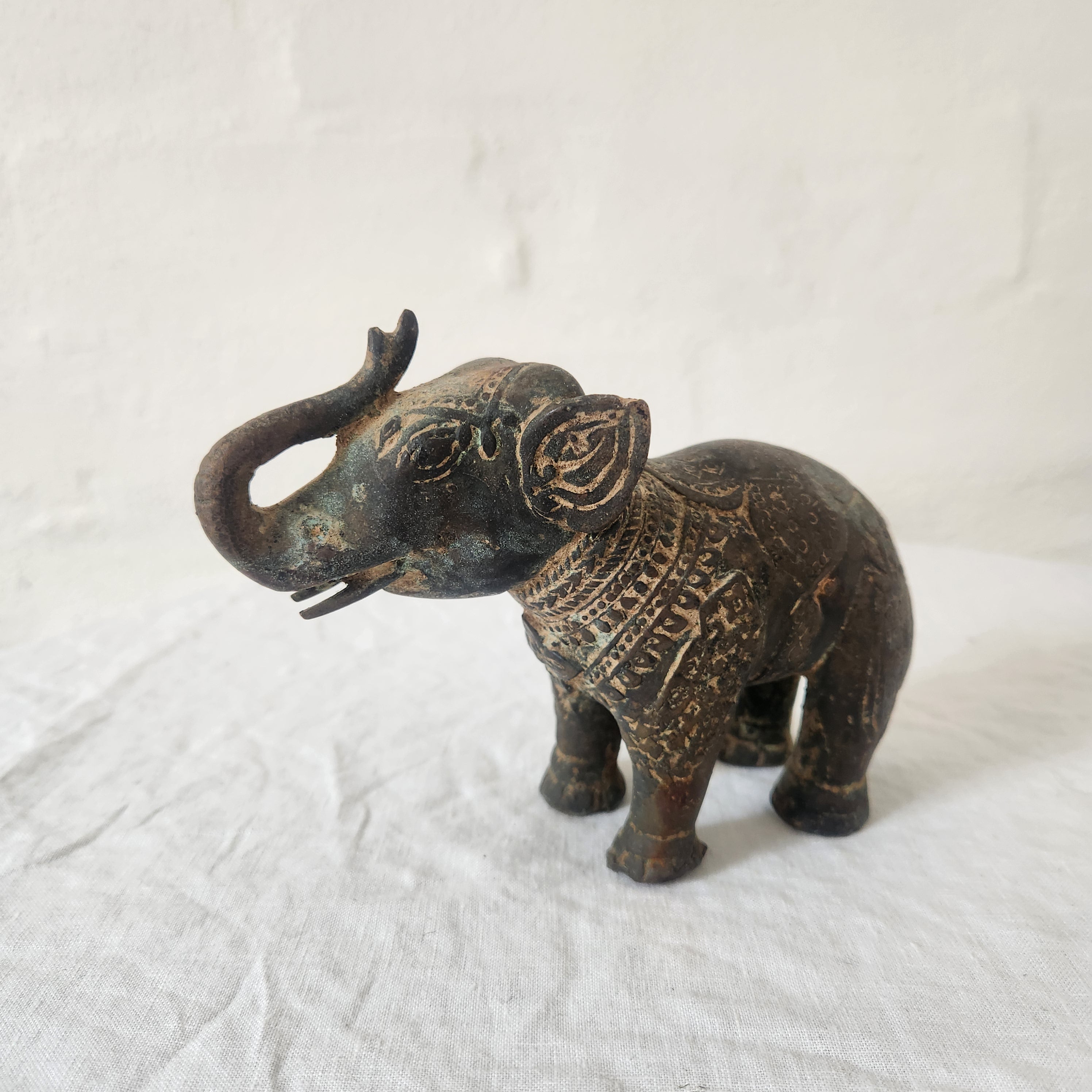 Antique Bronze Elephant