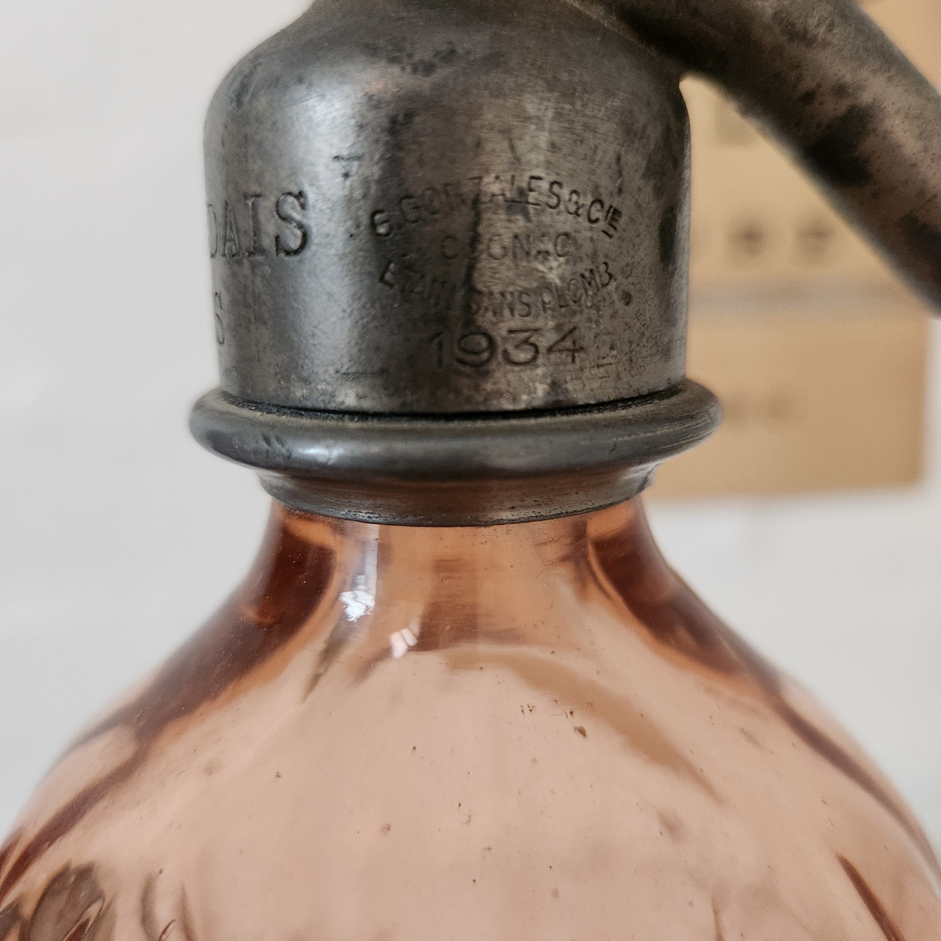 Antique Peach /Pink Siphon
