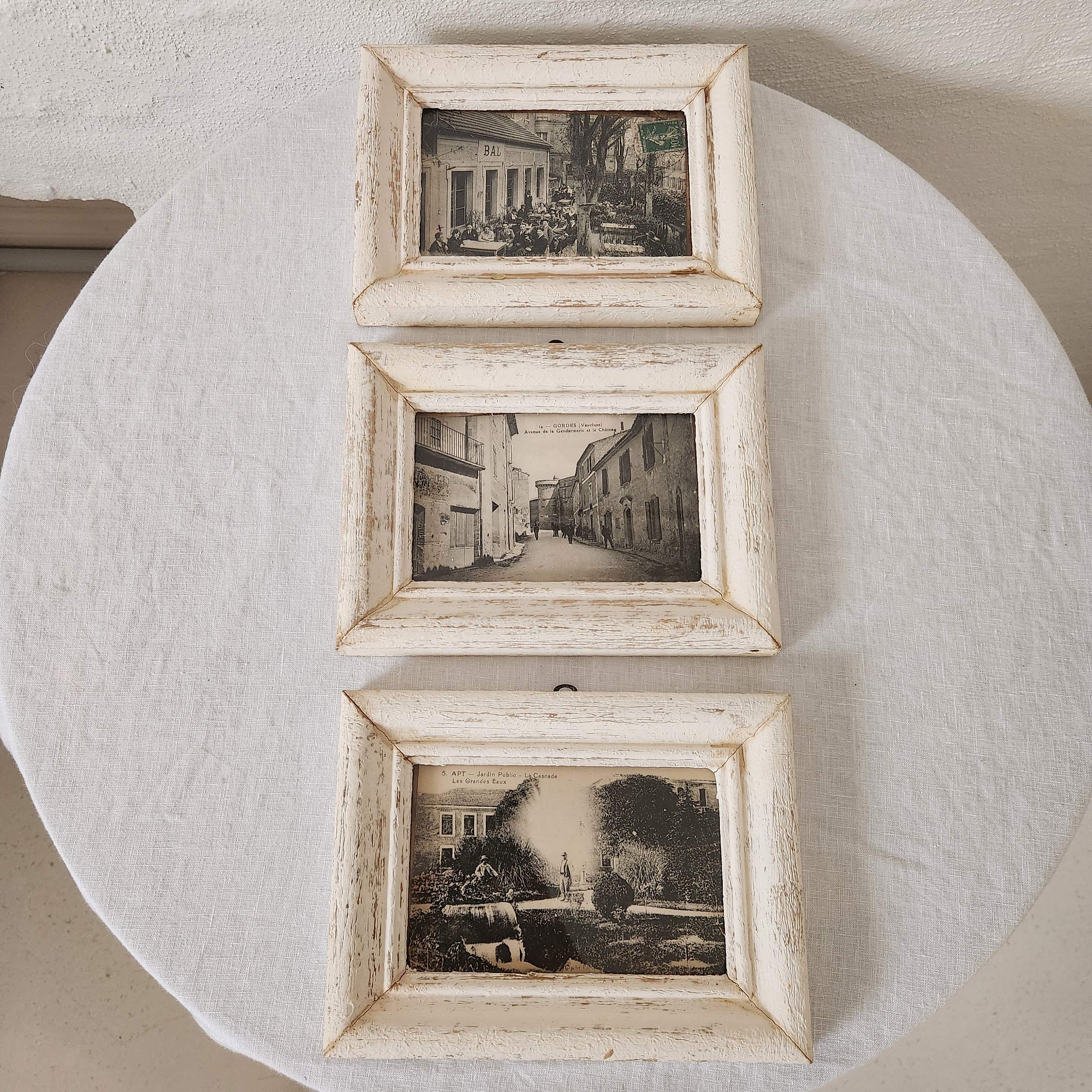 Vintage Framed French Photographs