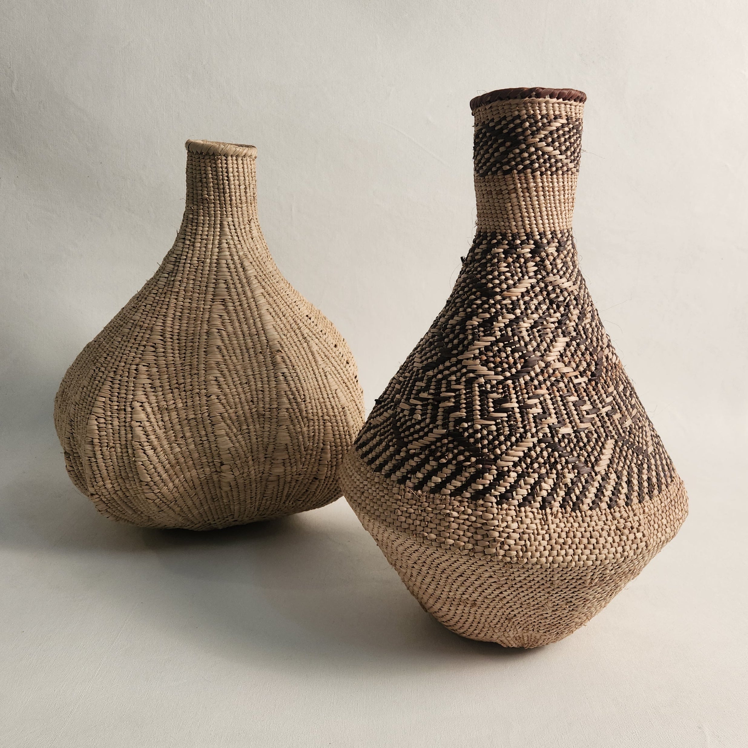 Large Zambian Gourd Basket