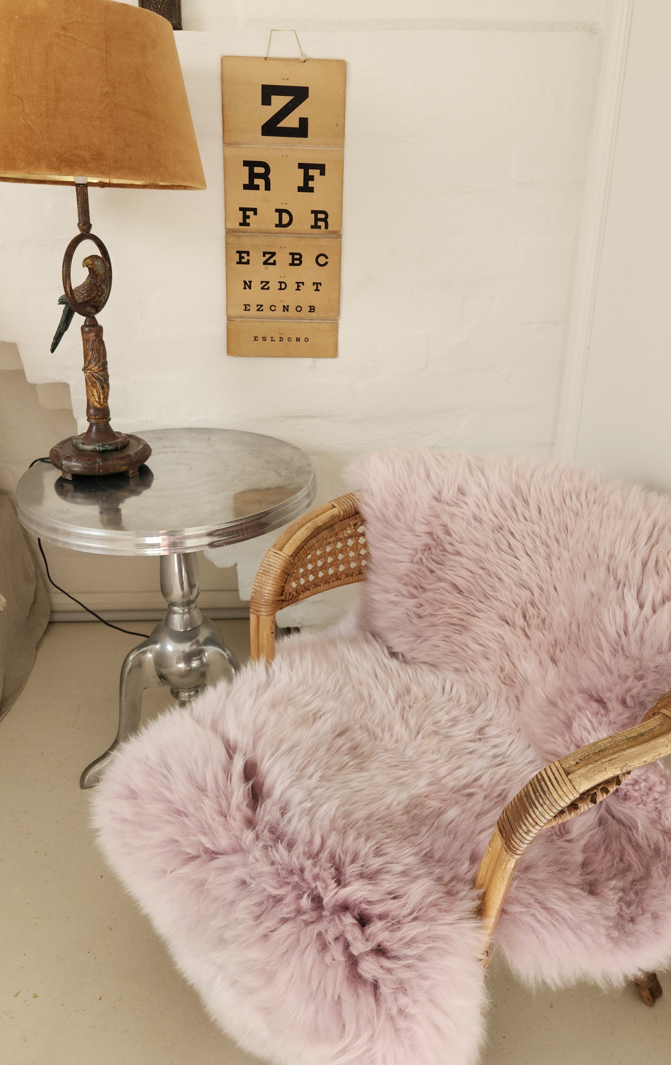 Lilac Merino Sheepskin