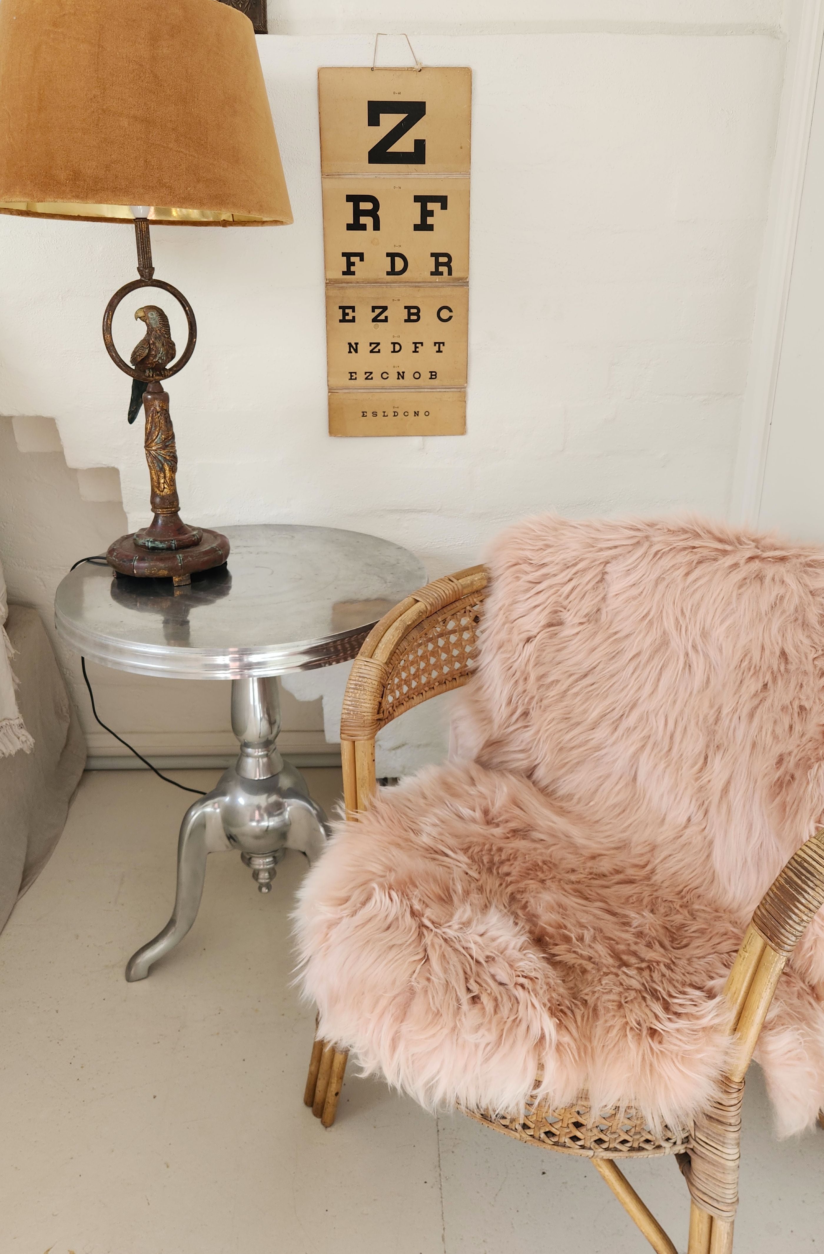 Rose Merino Sheepskin