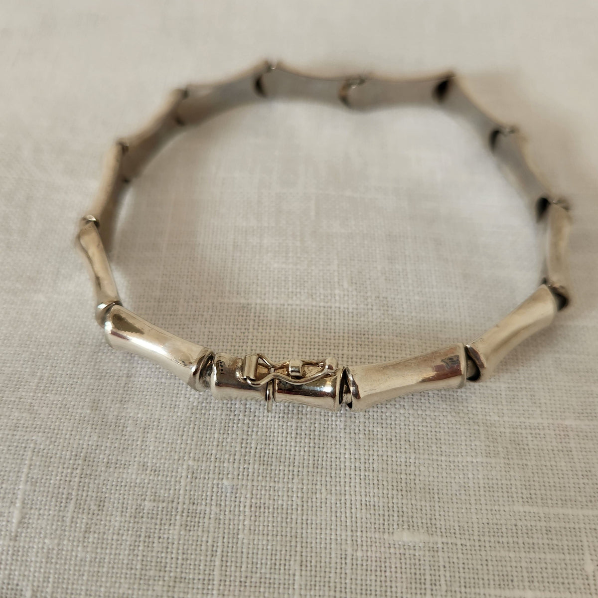 Clasp on Italian sterling Silver bracelet