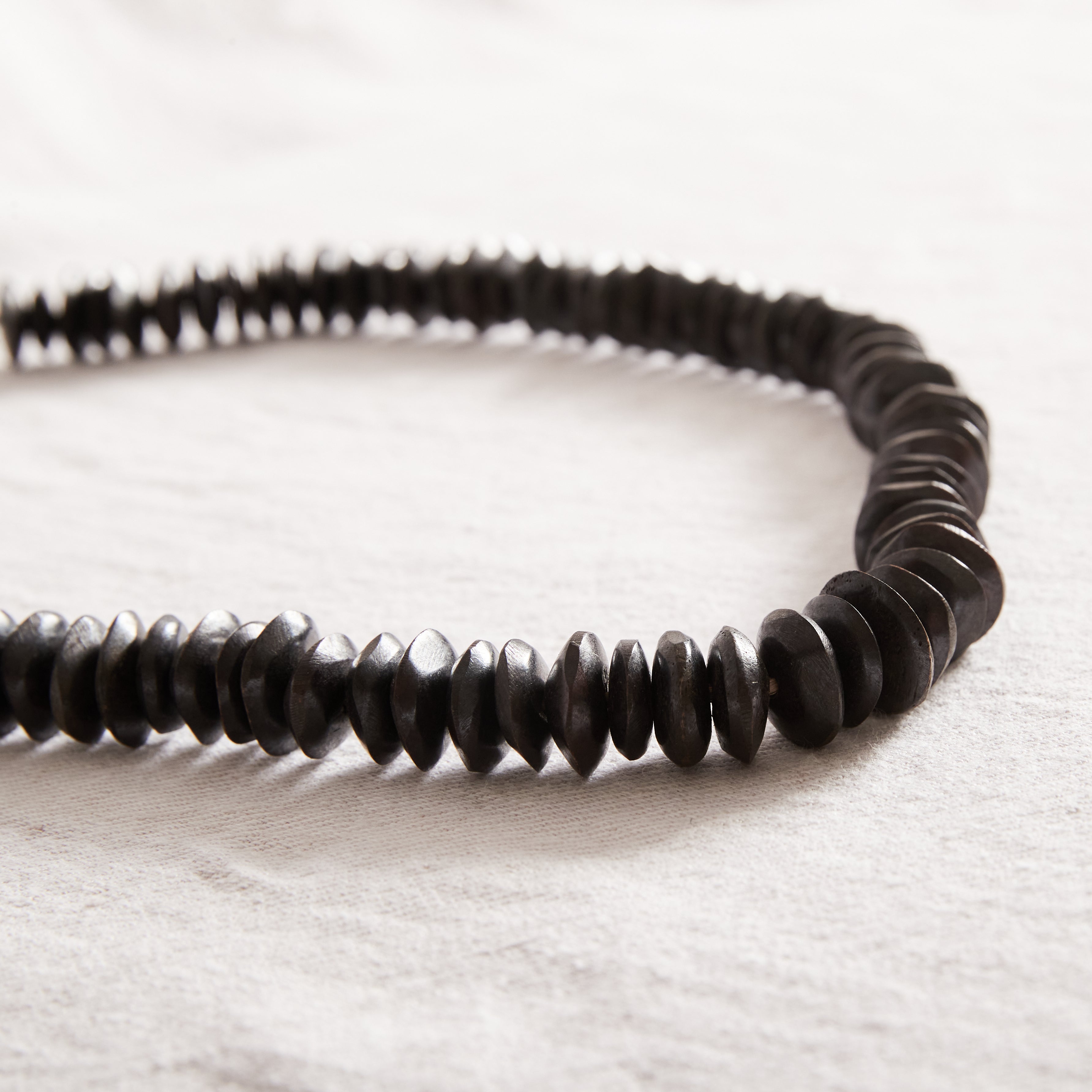 Kenyan Bead Garland - Black