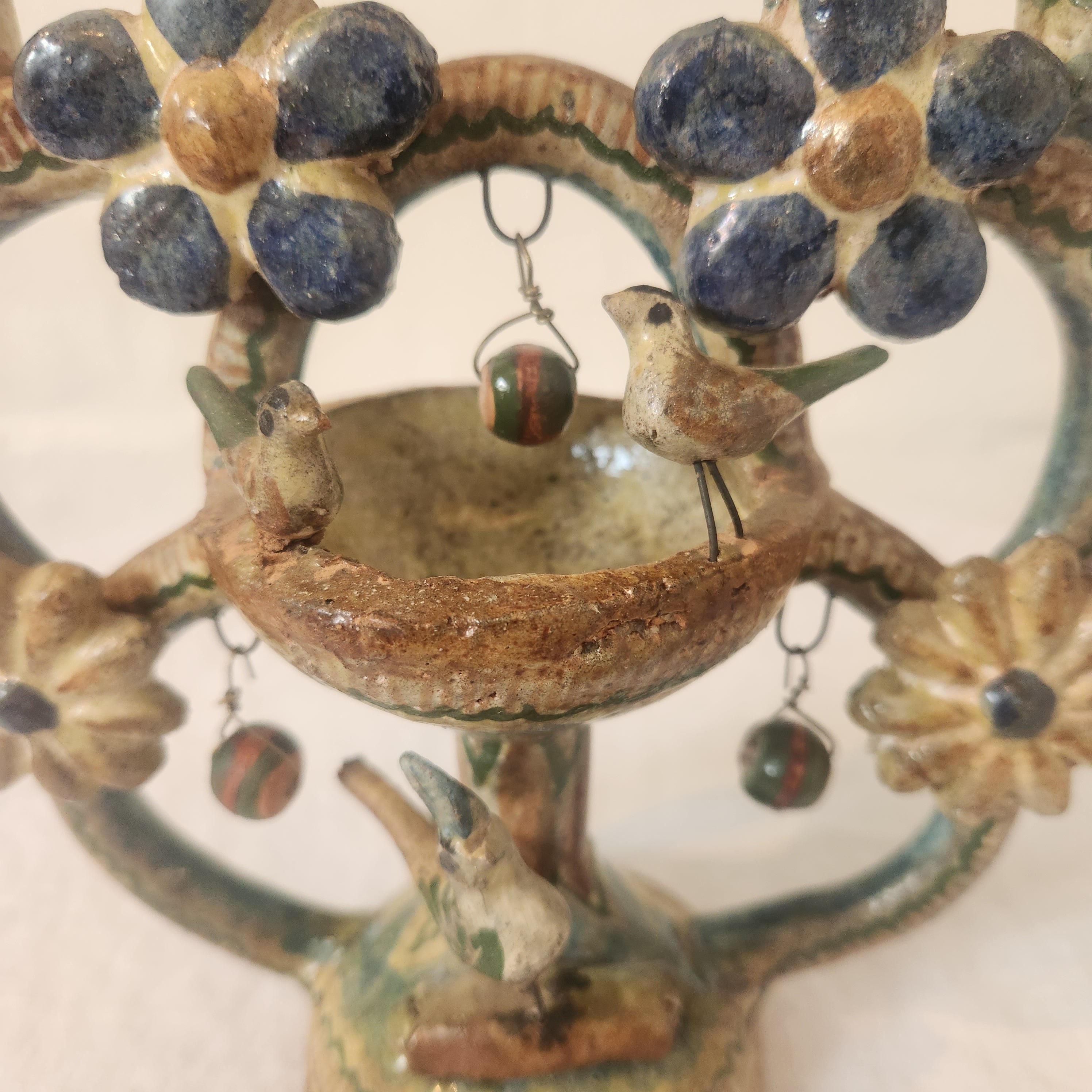 Antique Tree of Life Candelabra
