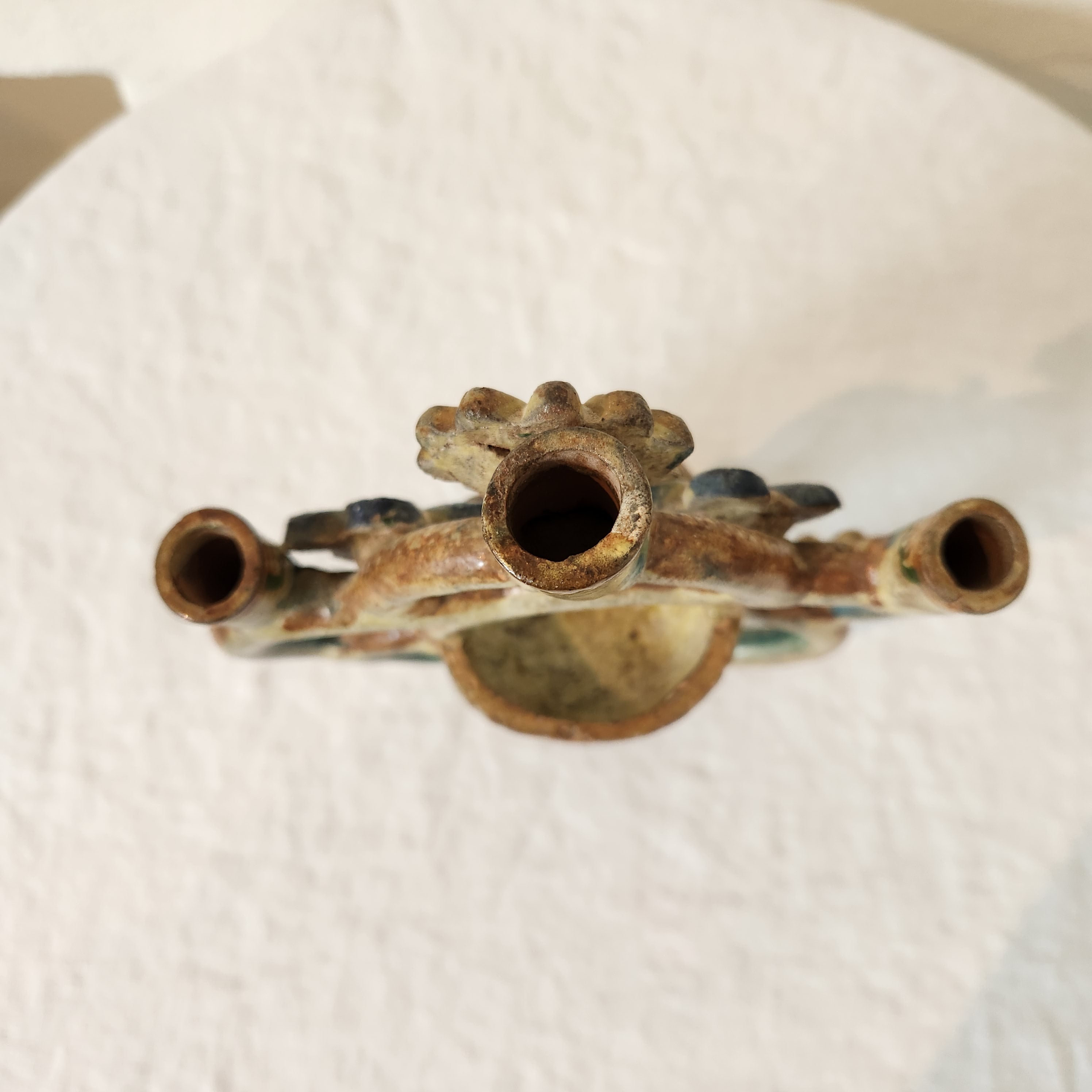 Antique Tree of Life Candelabra
