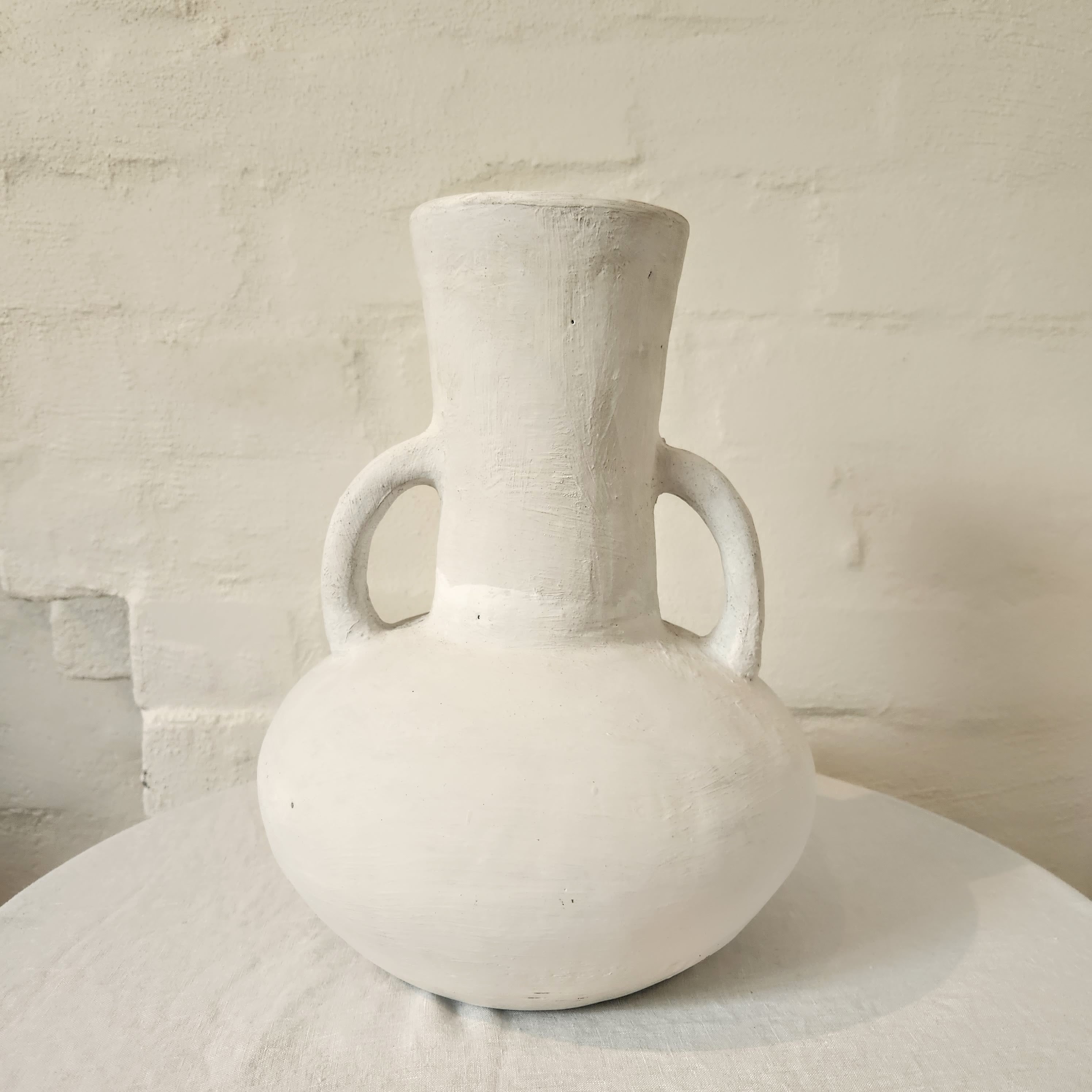 Stunning White Vase