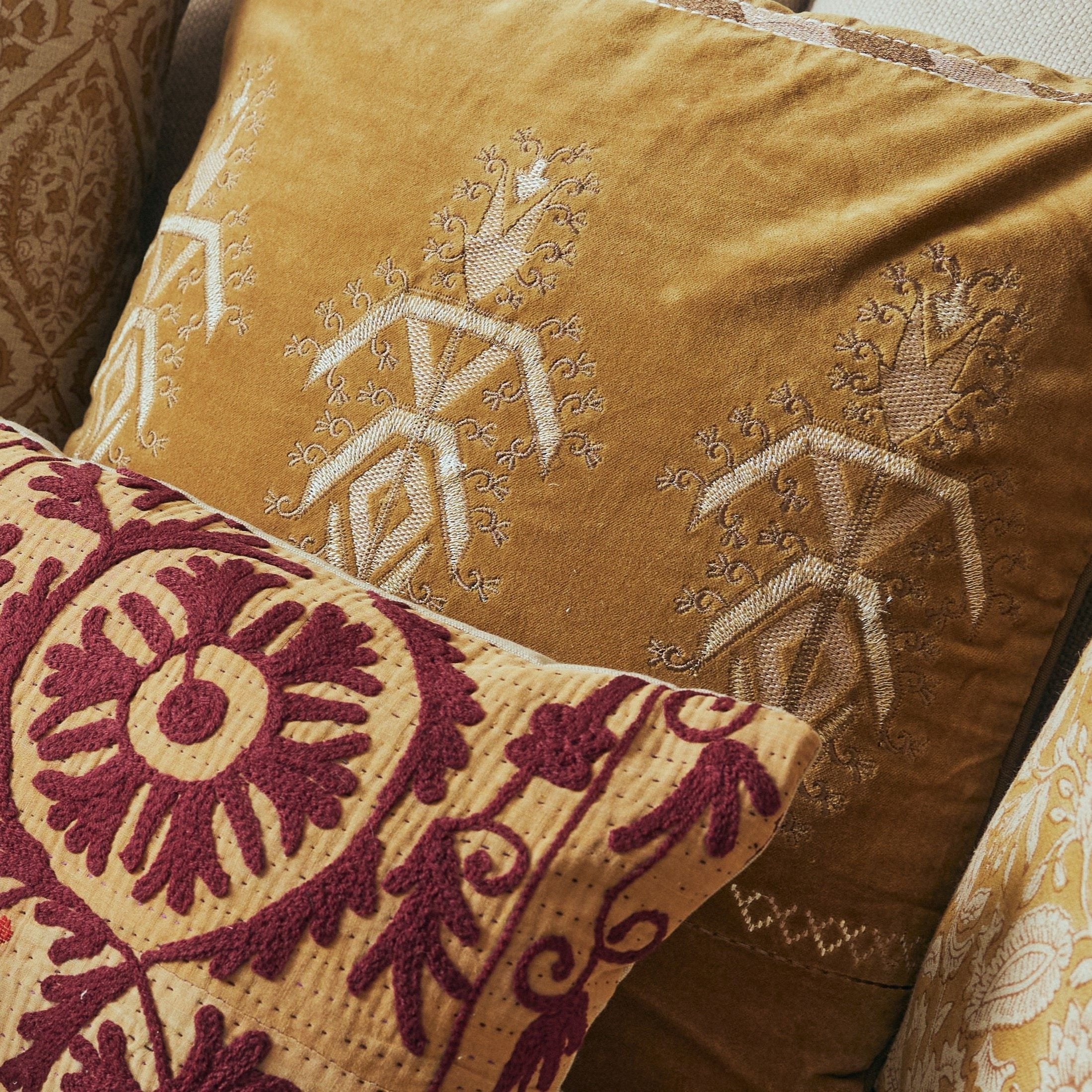 Golden Jojoba Kanika Cushion