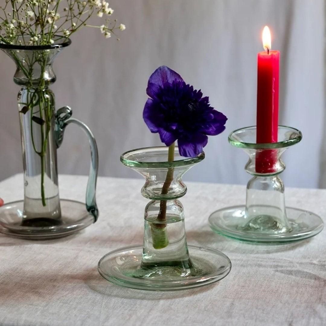 Porta Candela Piccolo - Clear