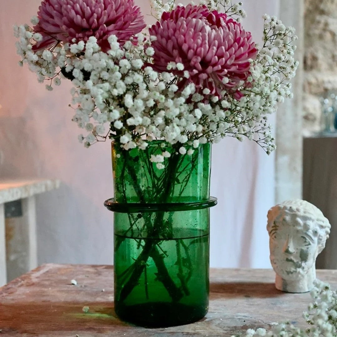 Taka Glass Vase - Fern