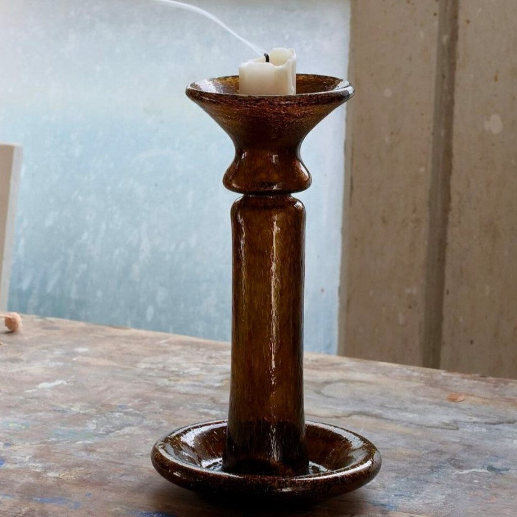 Porta Candele - Brown