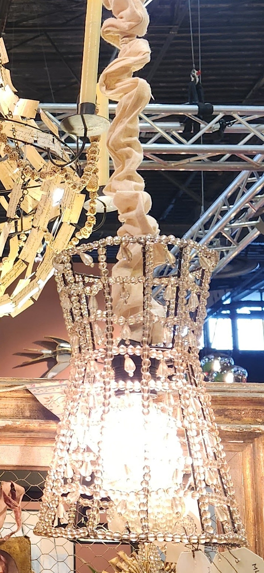 Corset style Pendant lamp
