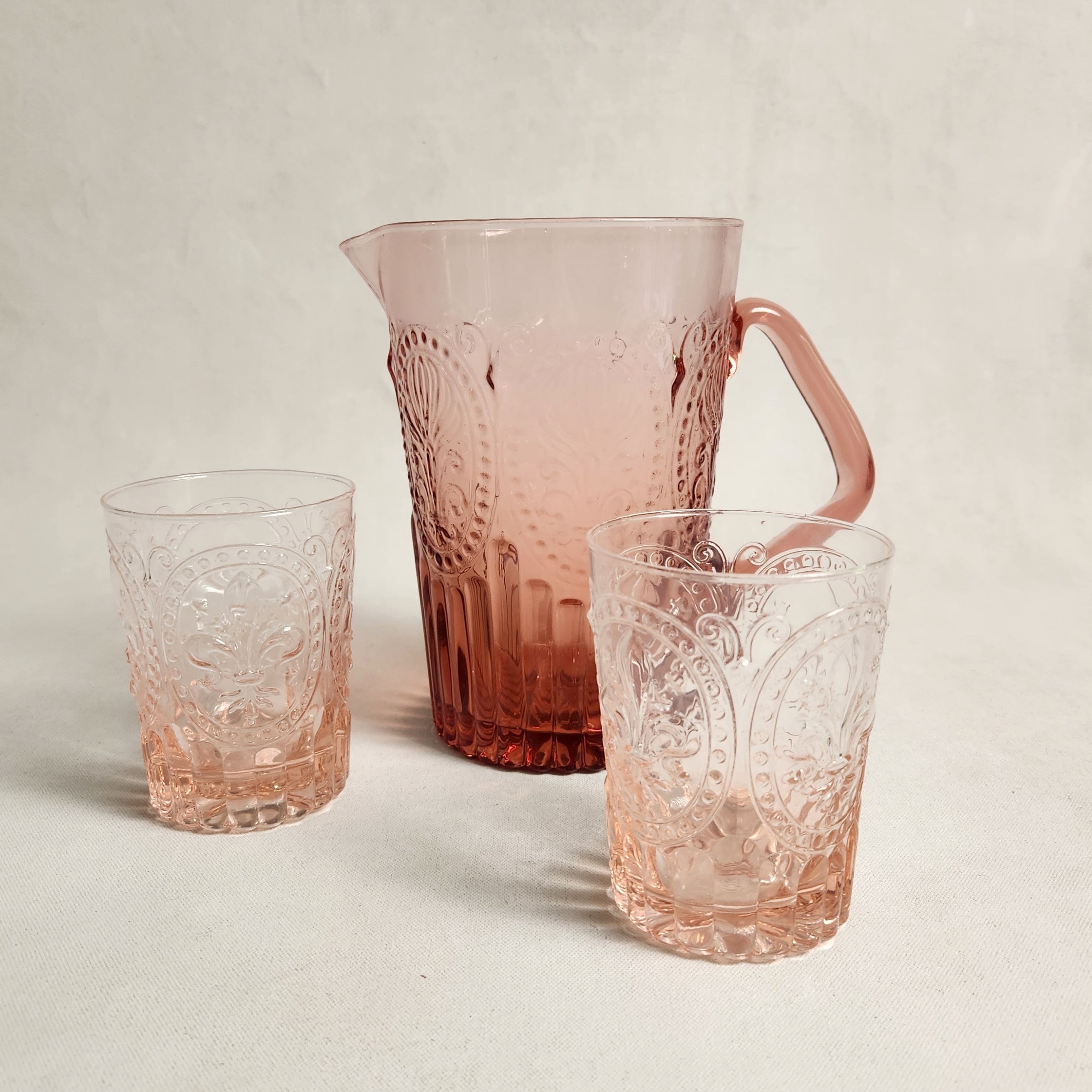 Fiore di Firenze Glass - Soft Pink