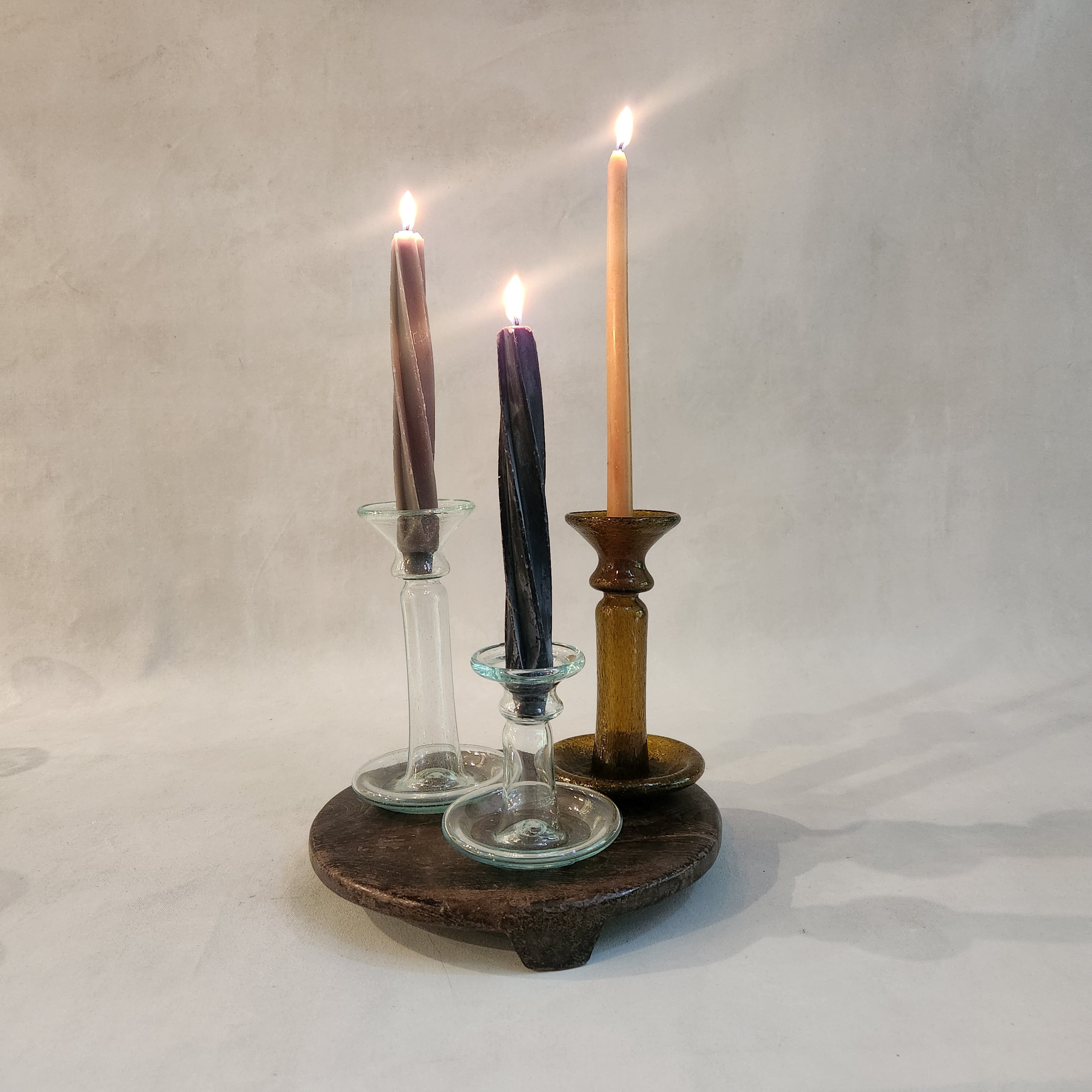 Porta Candela Piccolo - Clear