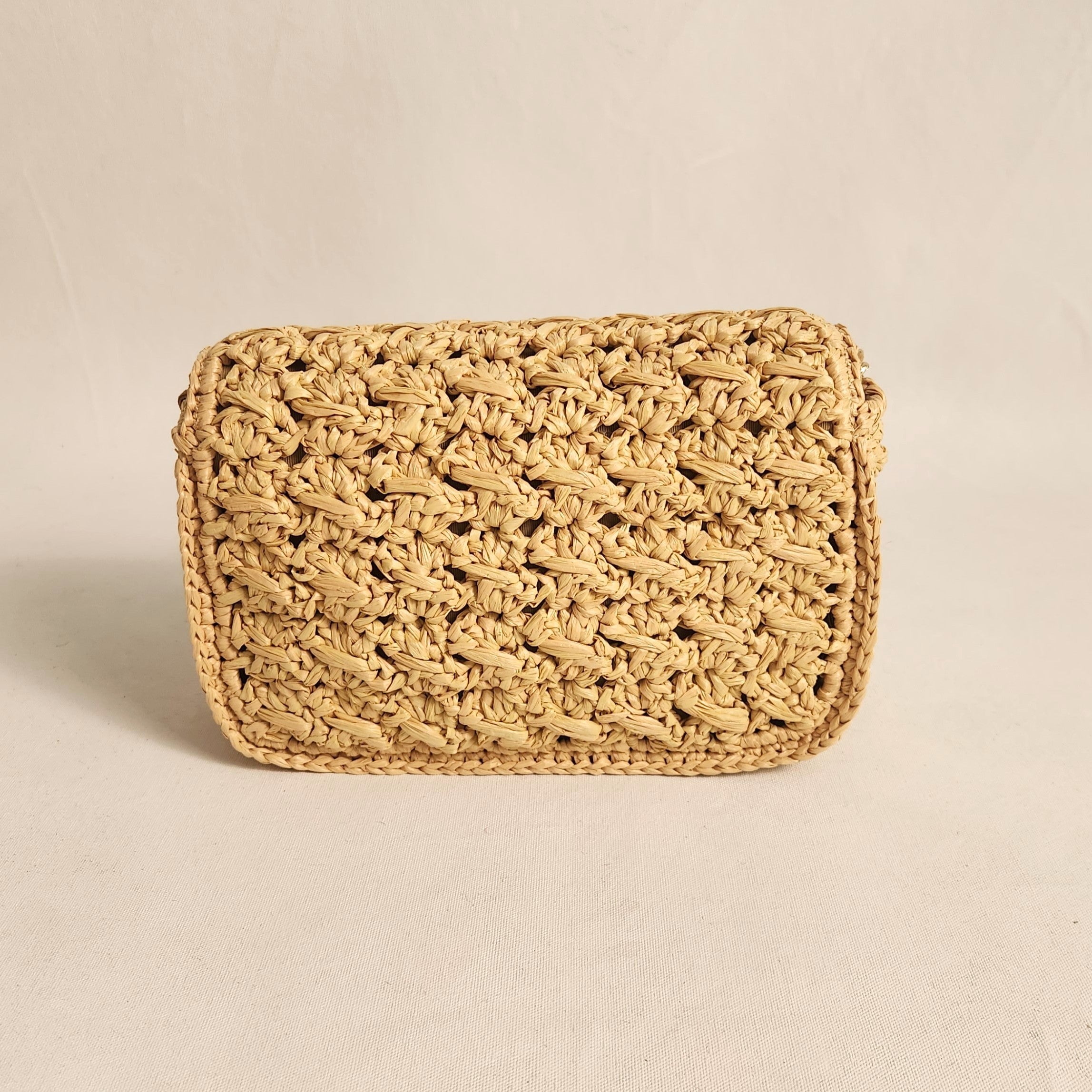 Camilla Raffia Cross Body Bag