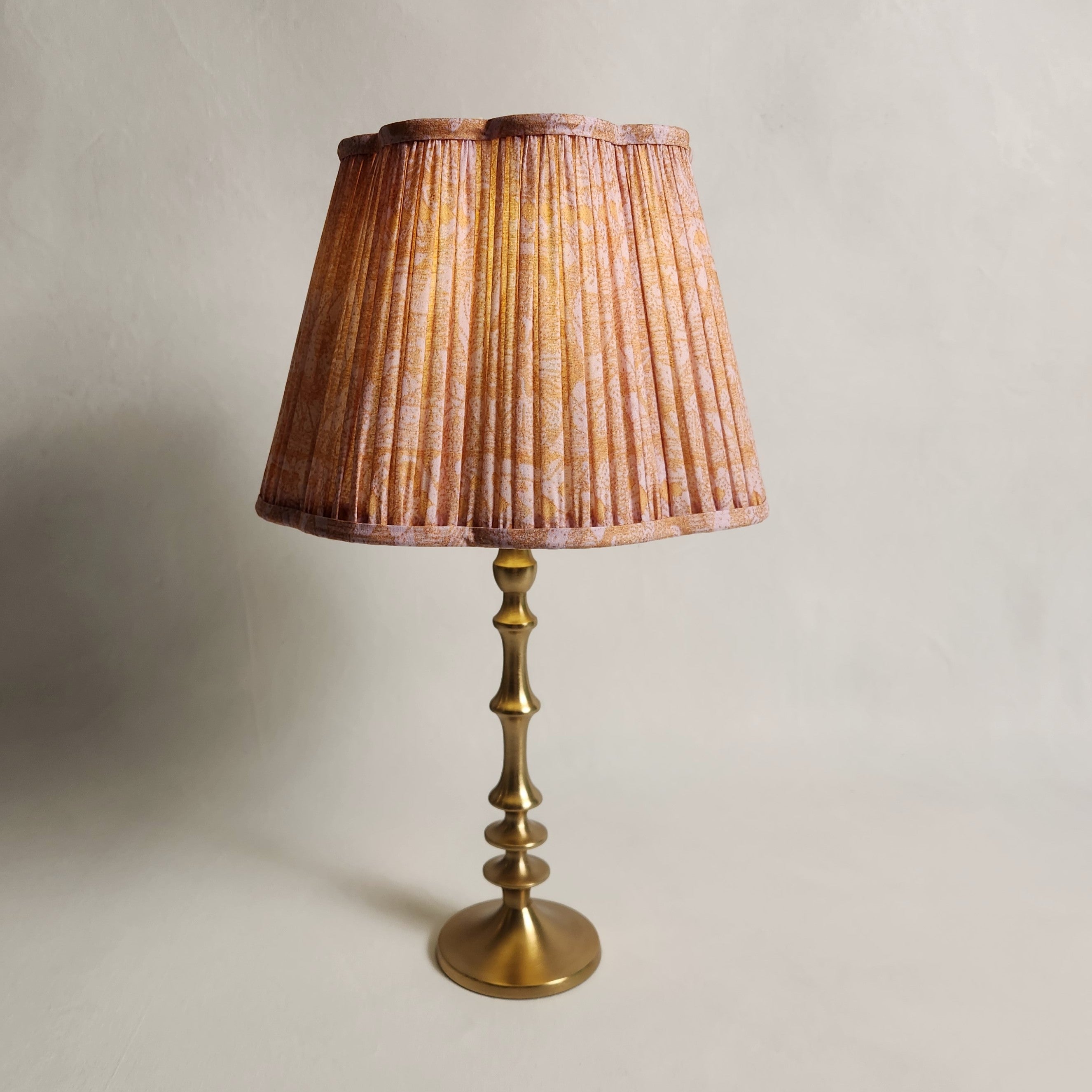 Medium Diya Silk Lampshade - Aliya Lilac