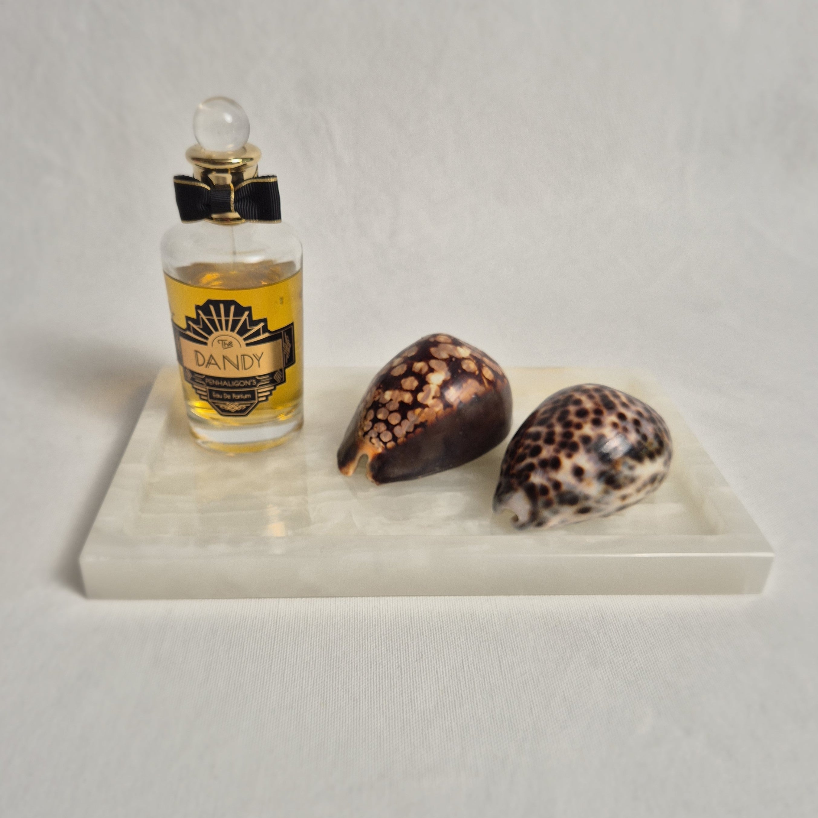 Lunar Vanity Tray - White Onyx