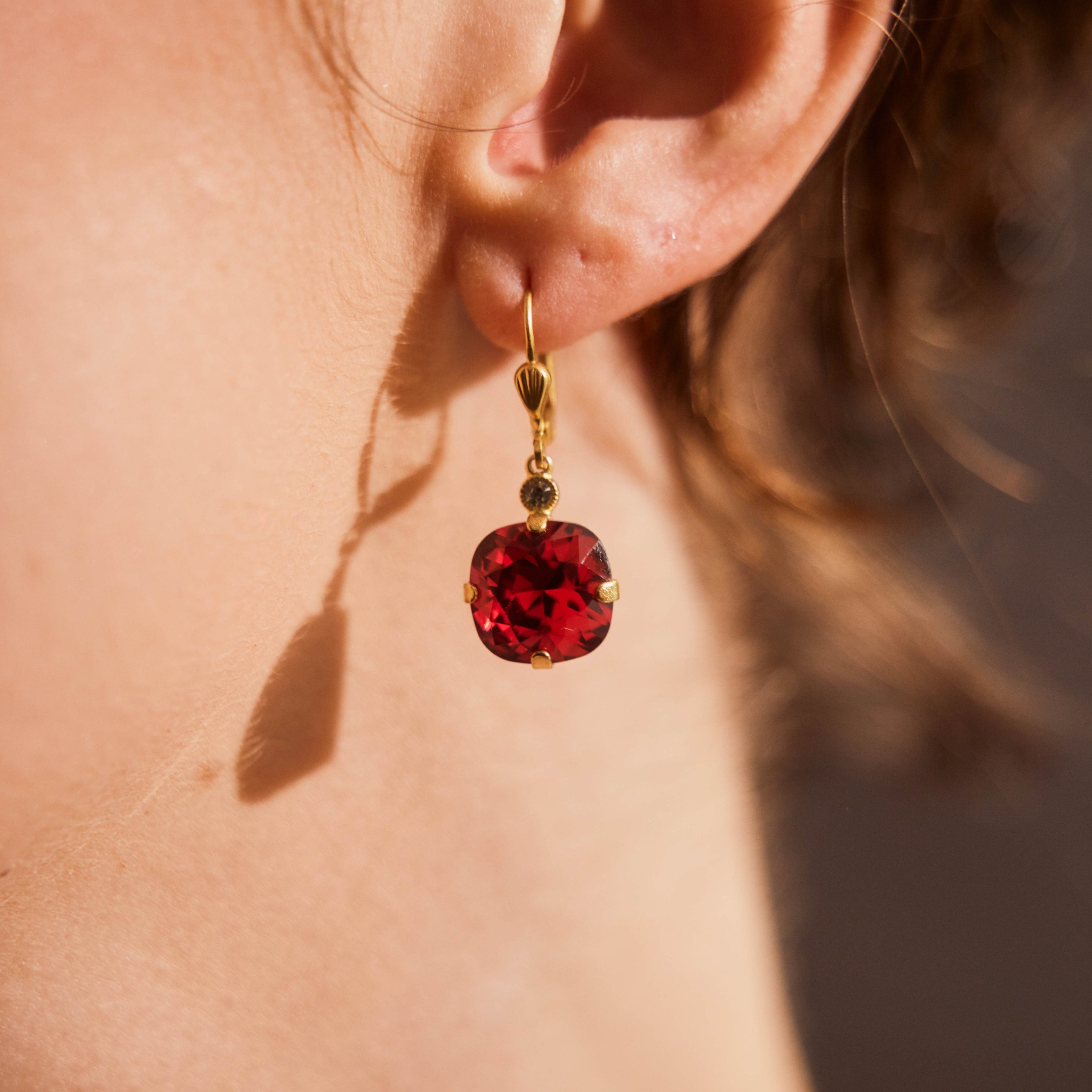 Florence- Scarlett Crystal Earrings
