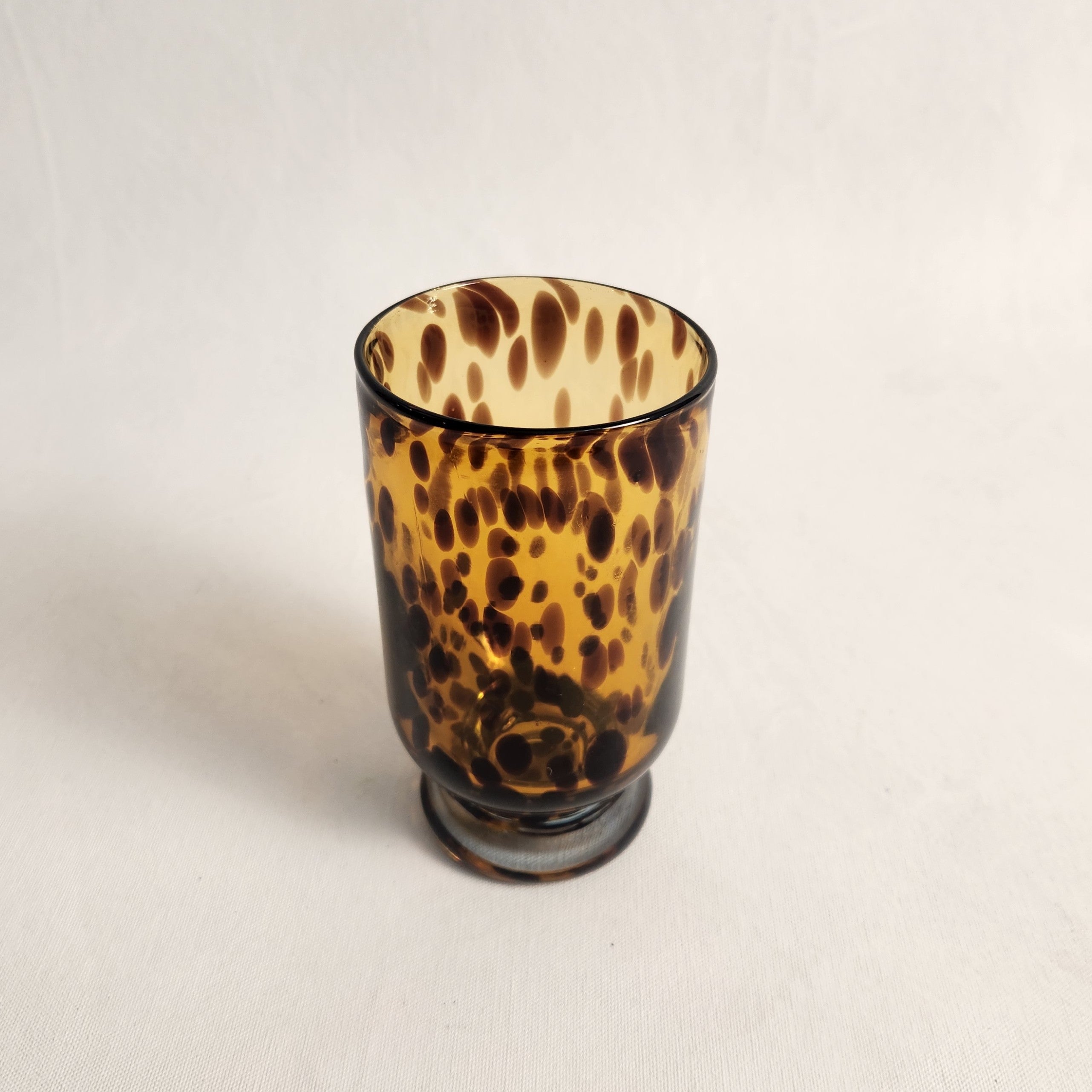 Small Tortoise Shell Printed Vase