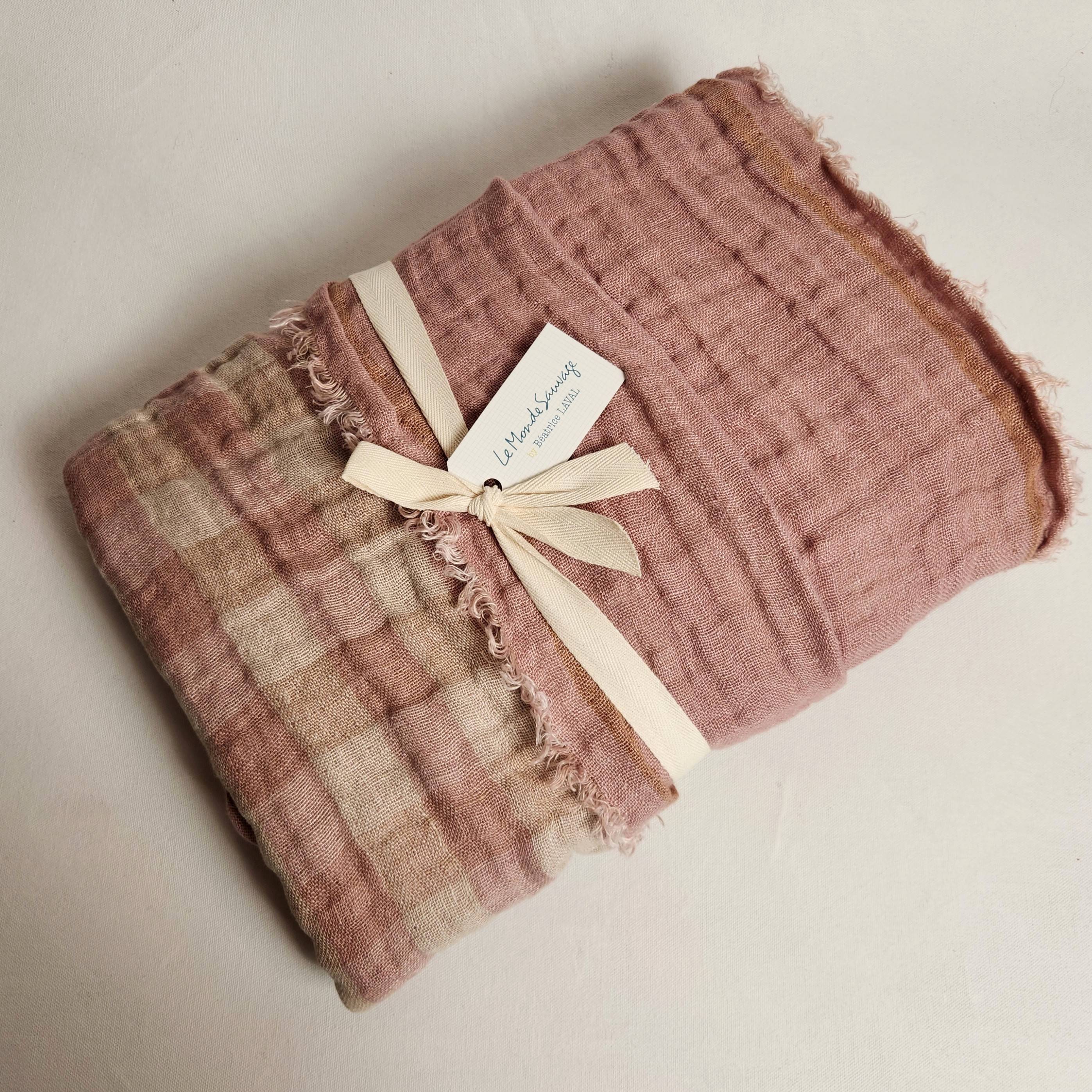 Clyde Linen Throw - Jaipur Check