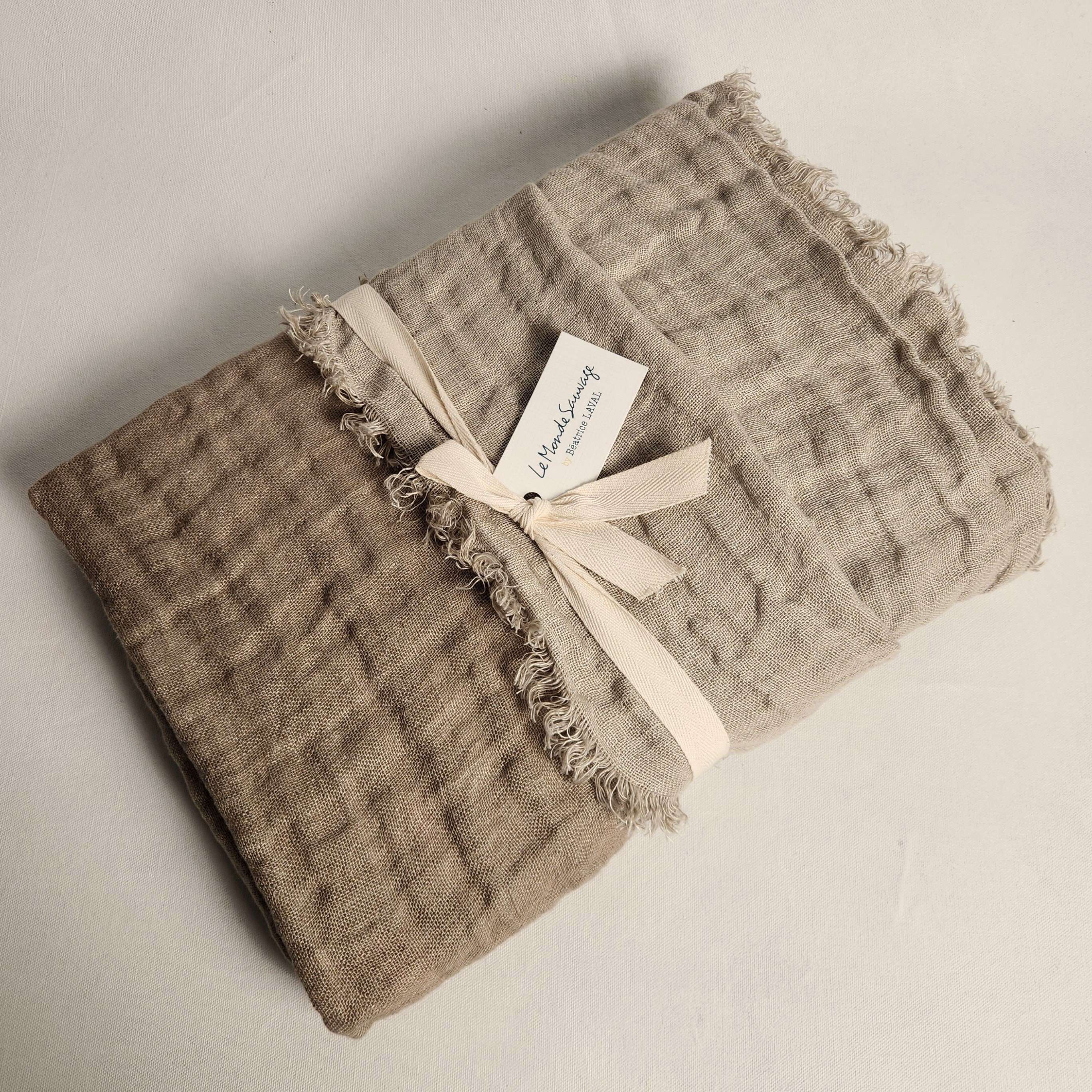 Linen Throw - Naples