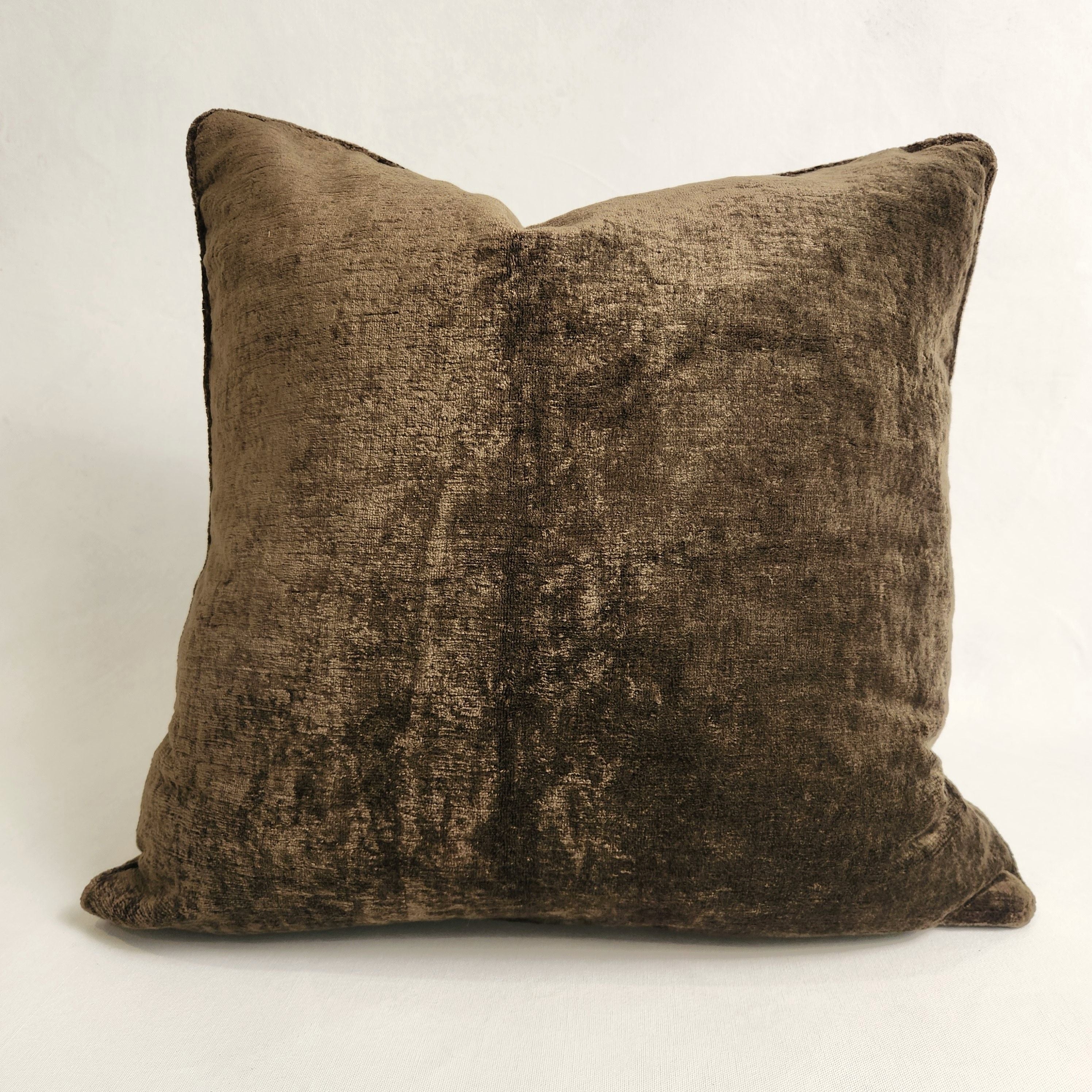 Catherine Martin Sage Velvet Cushion