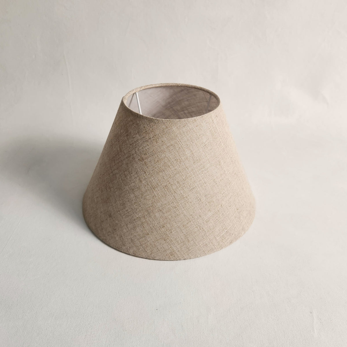 linen lampshade medium