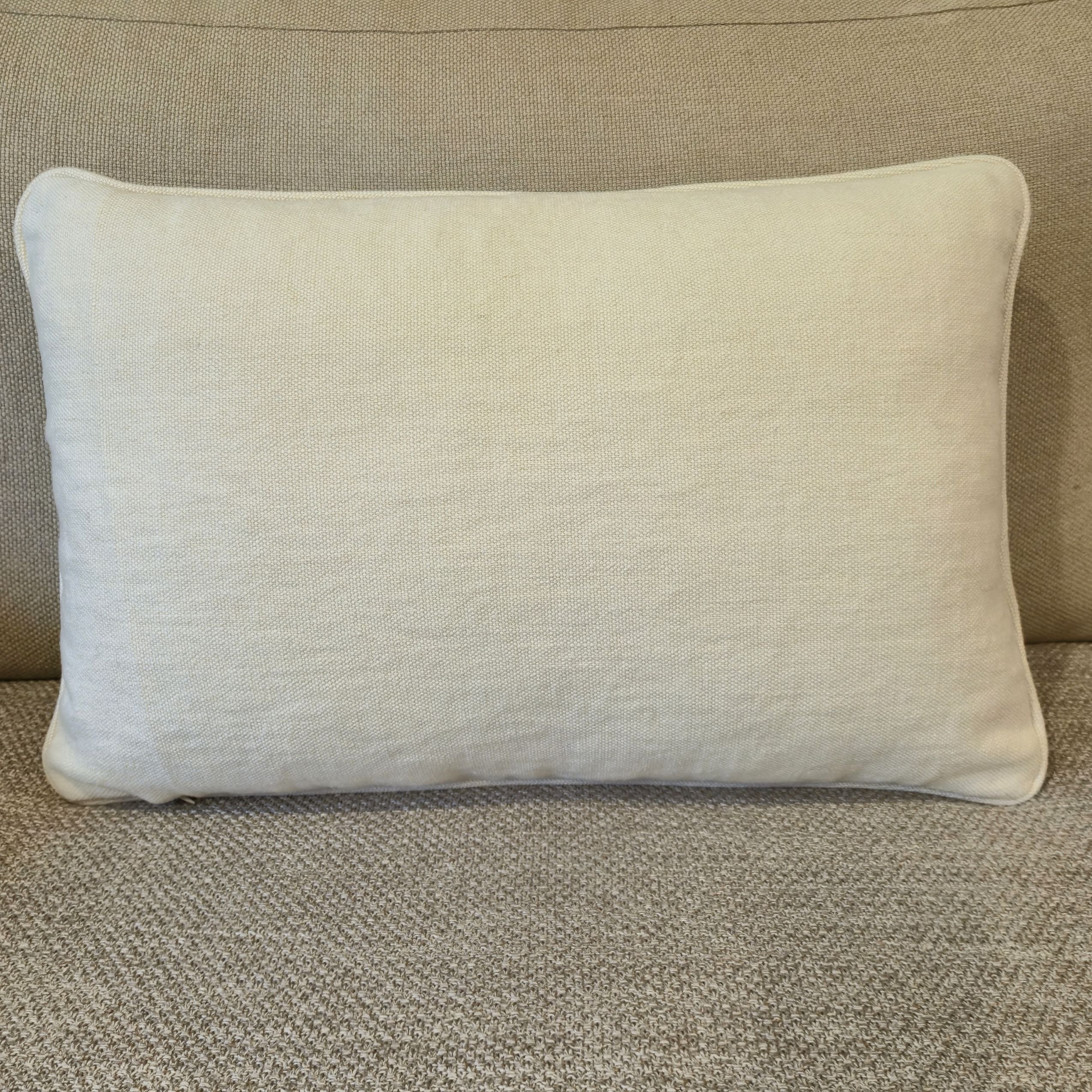 Espresso Zebra Cushion