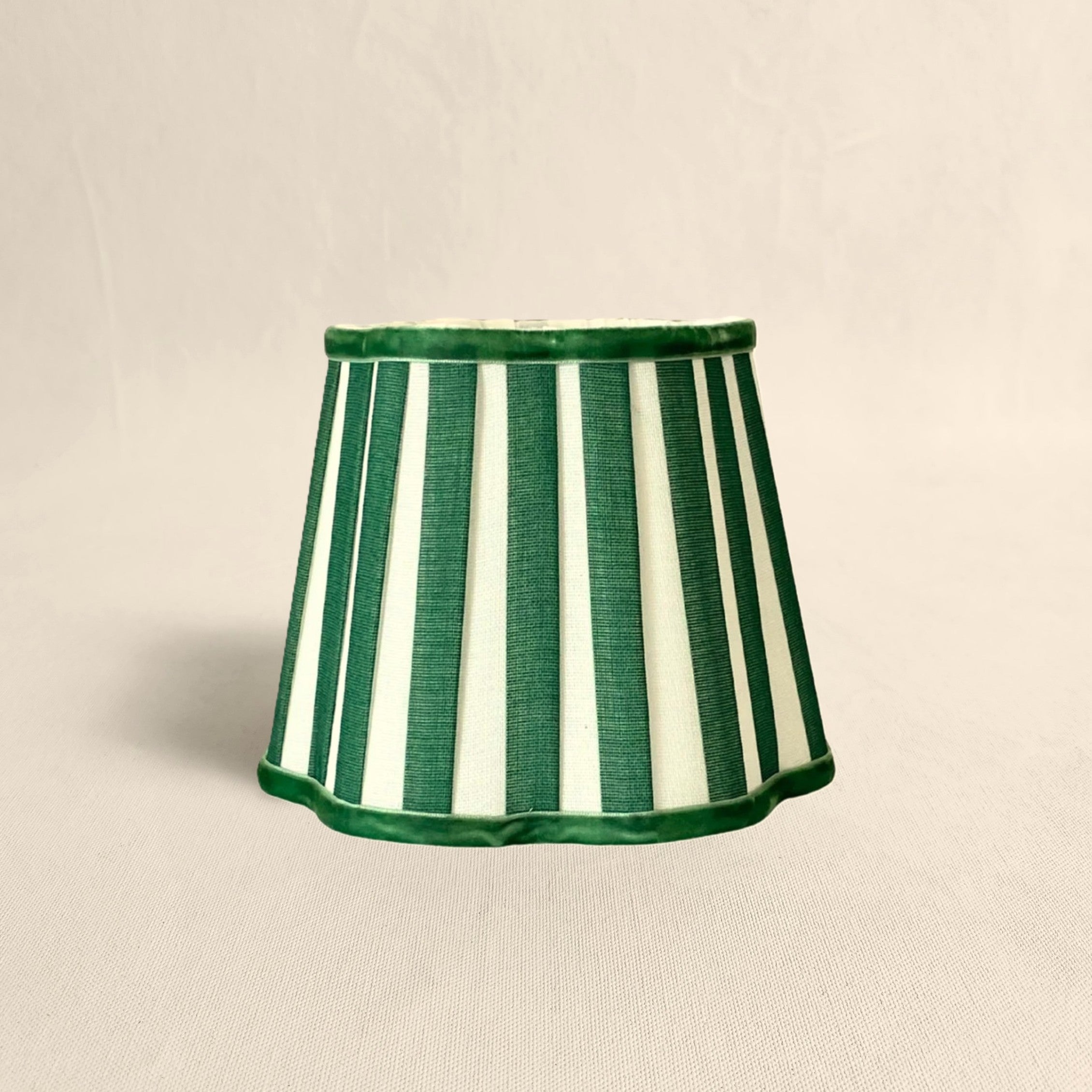 Small Scalloped Lampshades