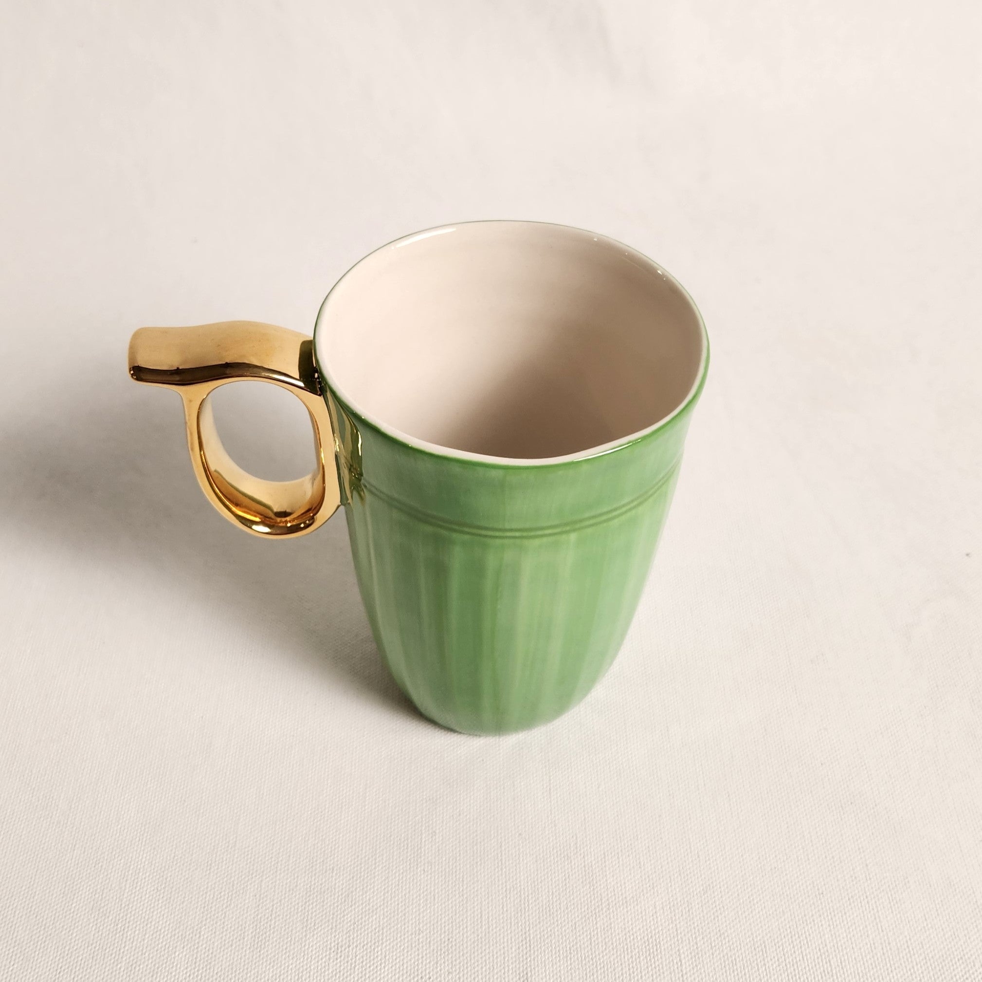 Malmo Ribbed Mug - Pistachio