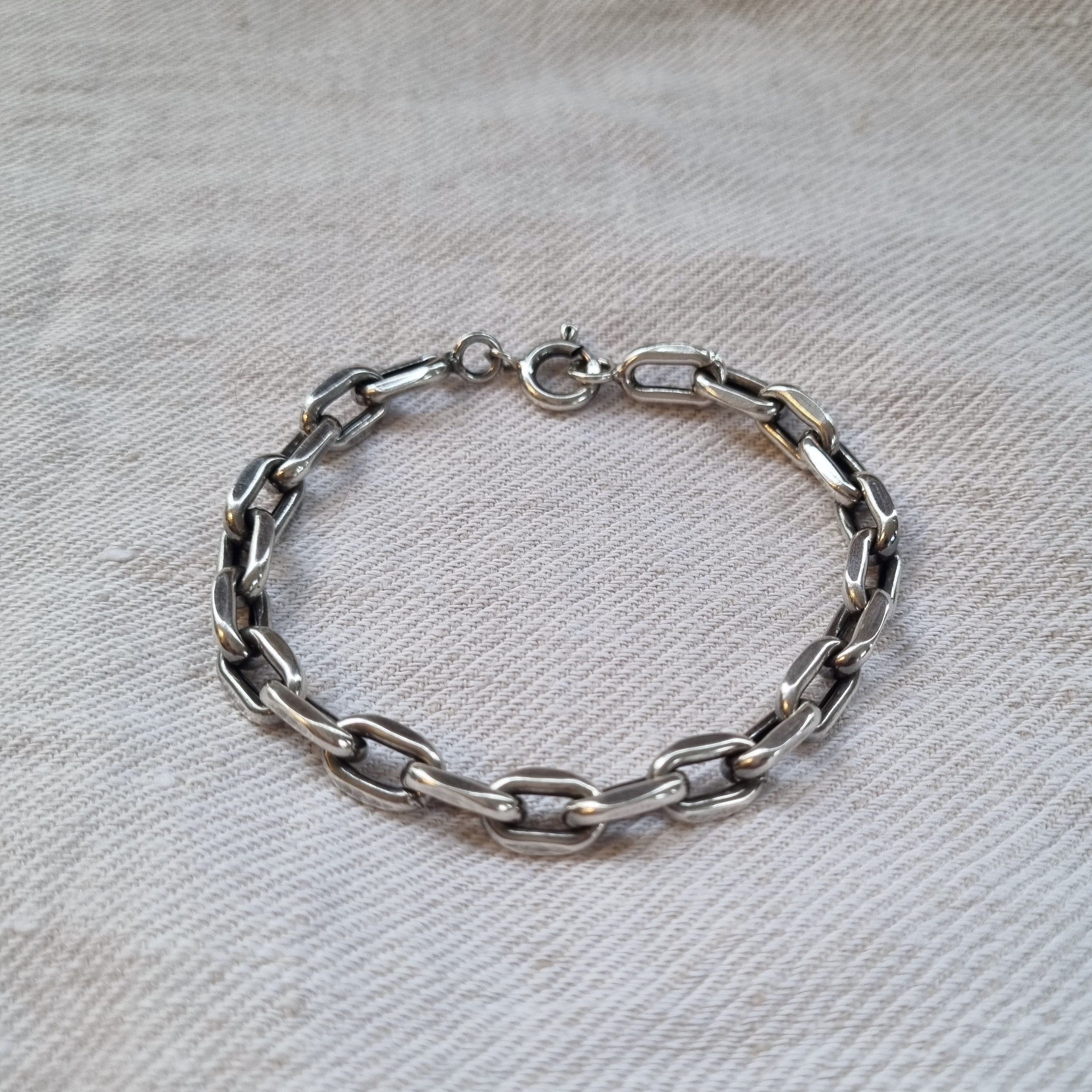 Sterling Silver Chain Bracelet