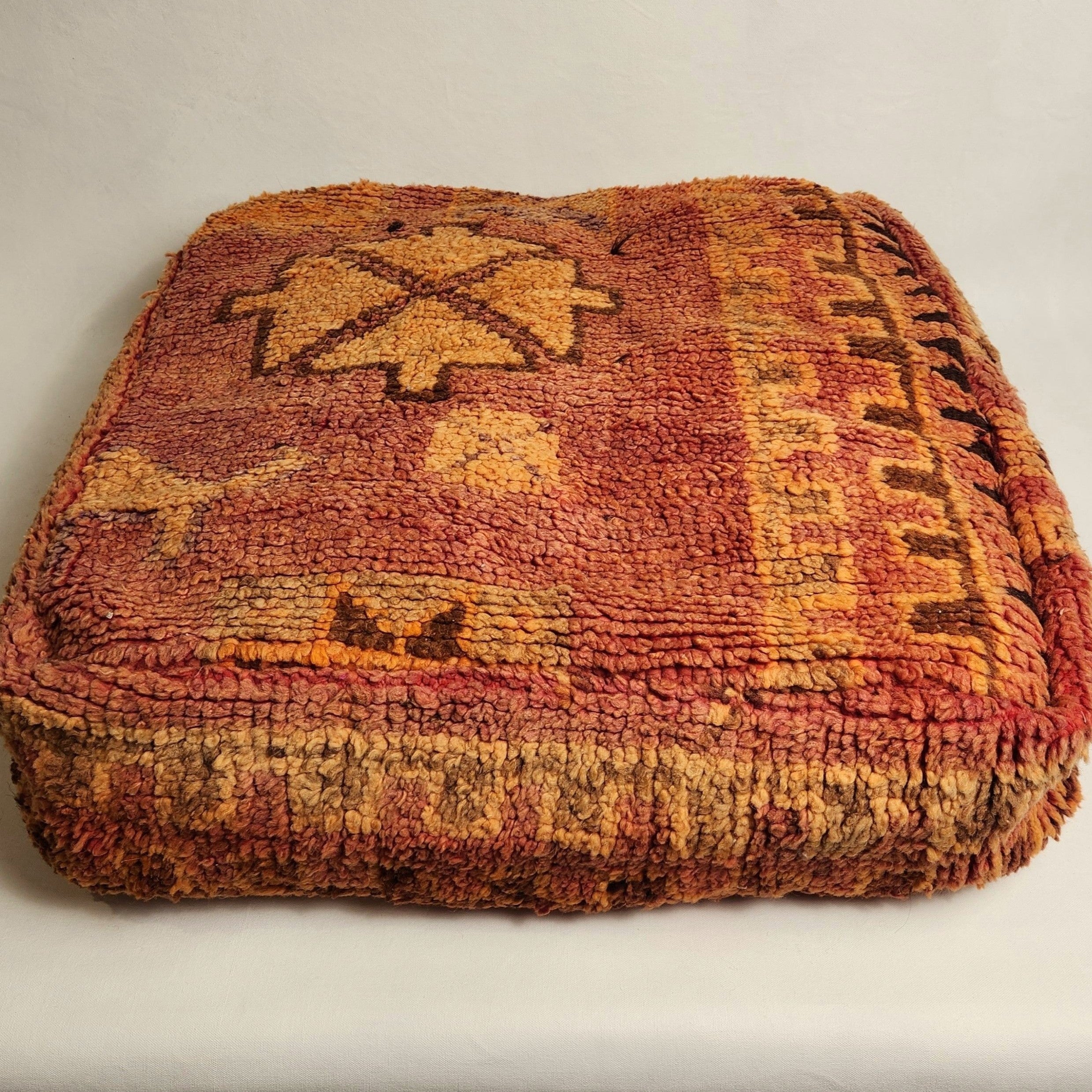 Vintage Moroccan Pouffe - #8
