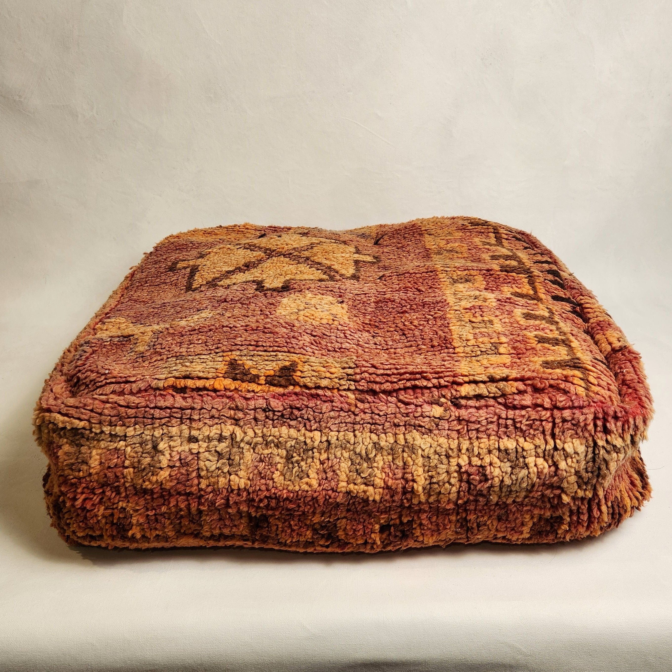 Vintage Moroccan Pouffe - #8