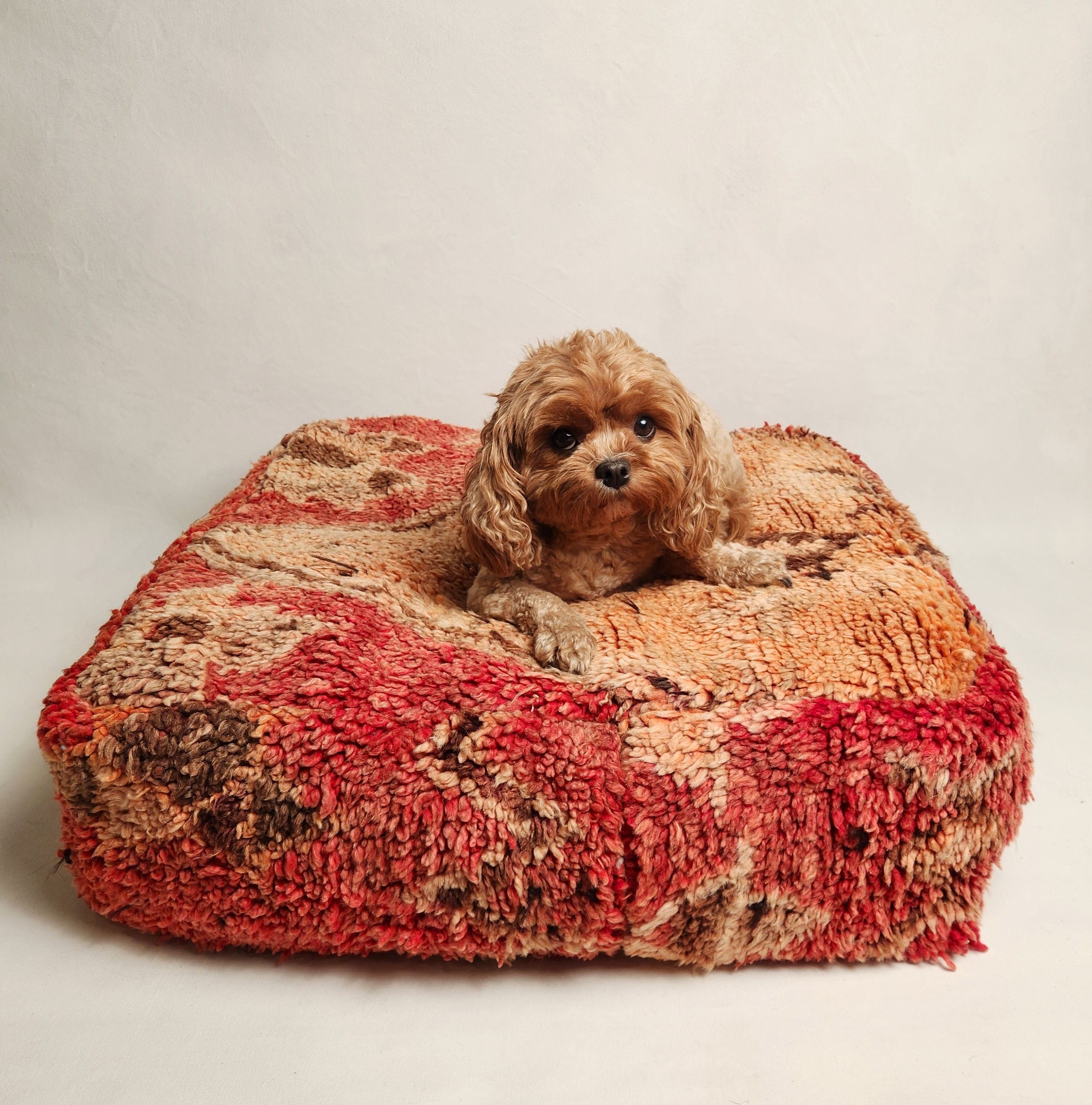 Vintage Moroccan Pouffe - #9