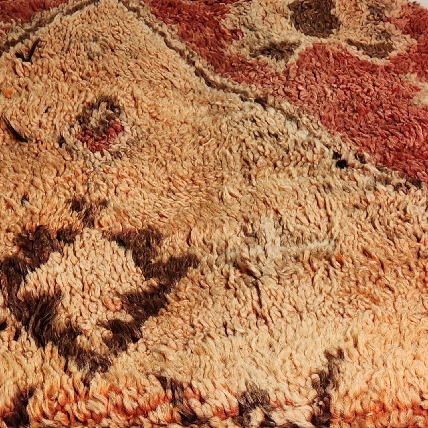 Vintage Moroccan Pouffe - #9