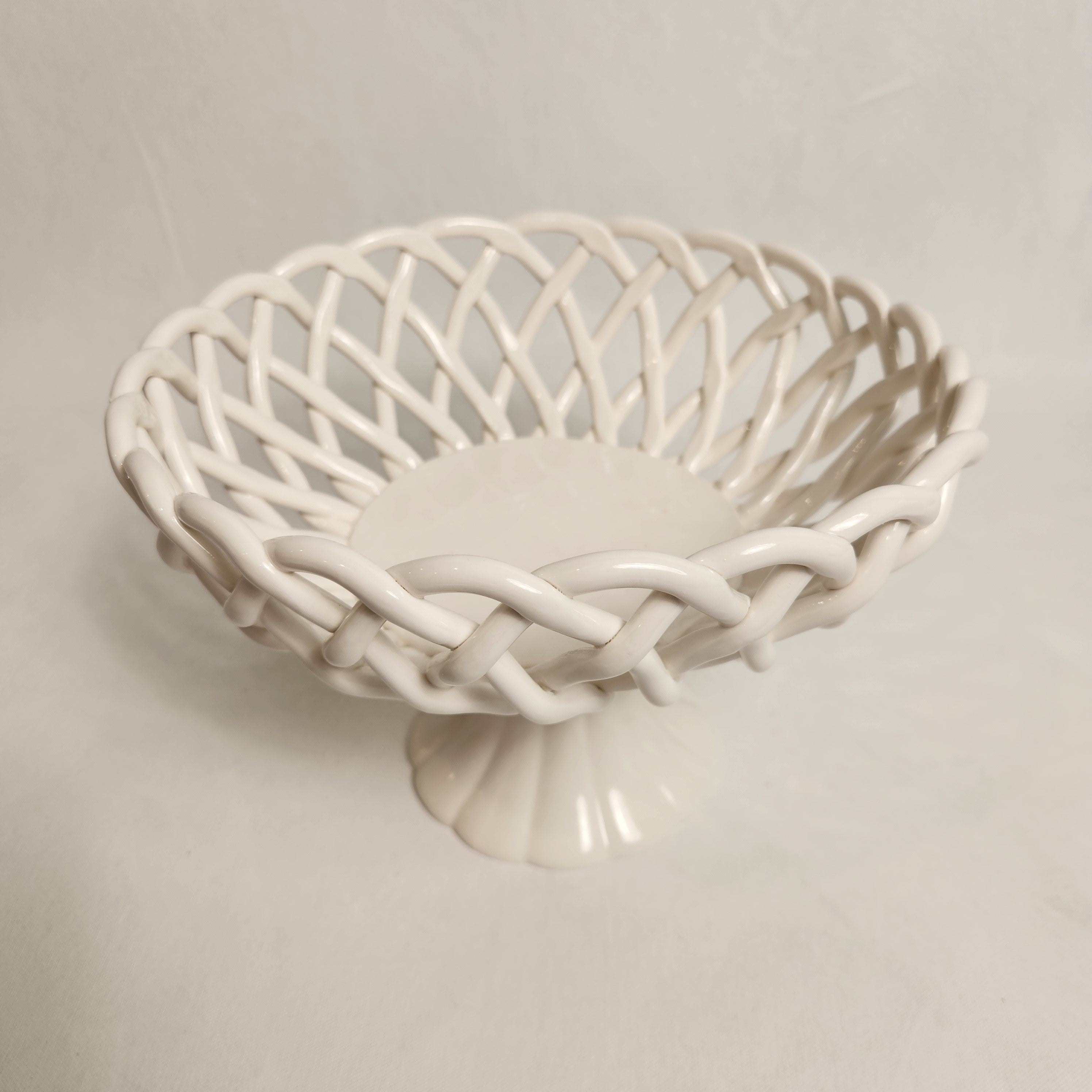 Ruth Woven Porcelain Basket