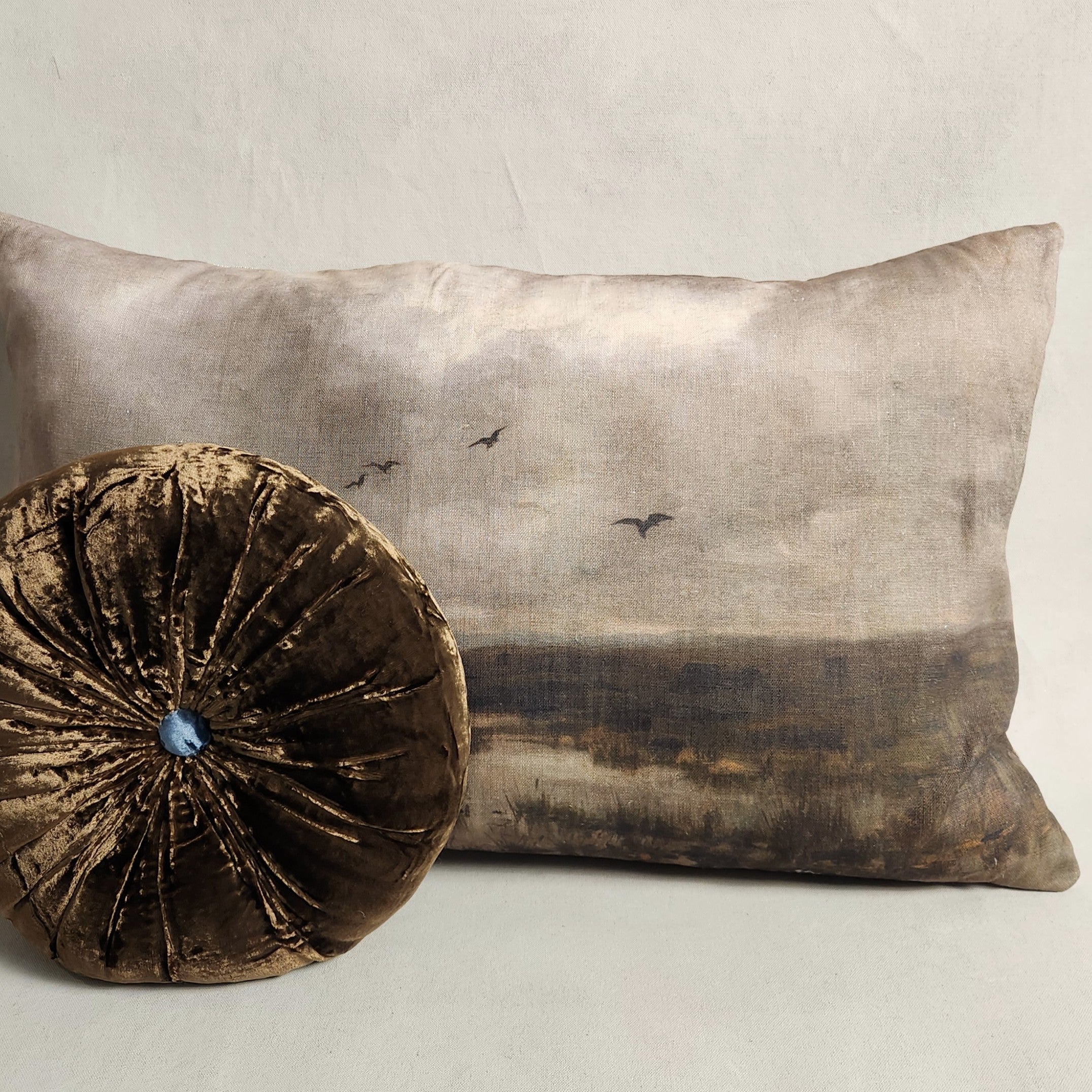 Marshes Linen Cushion