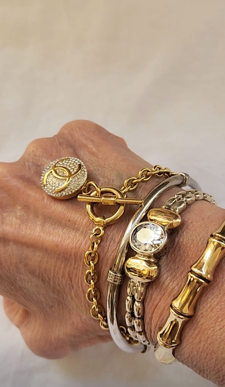 Diamante T-Bar Bracelet