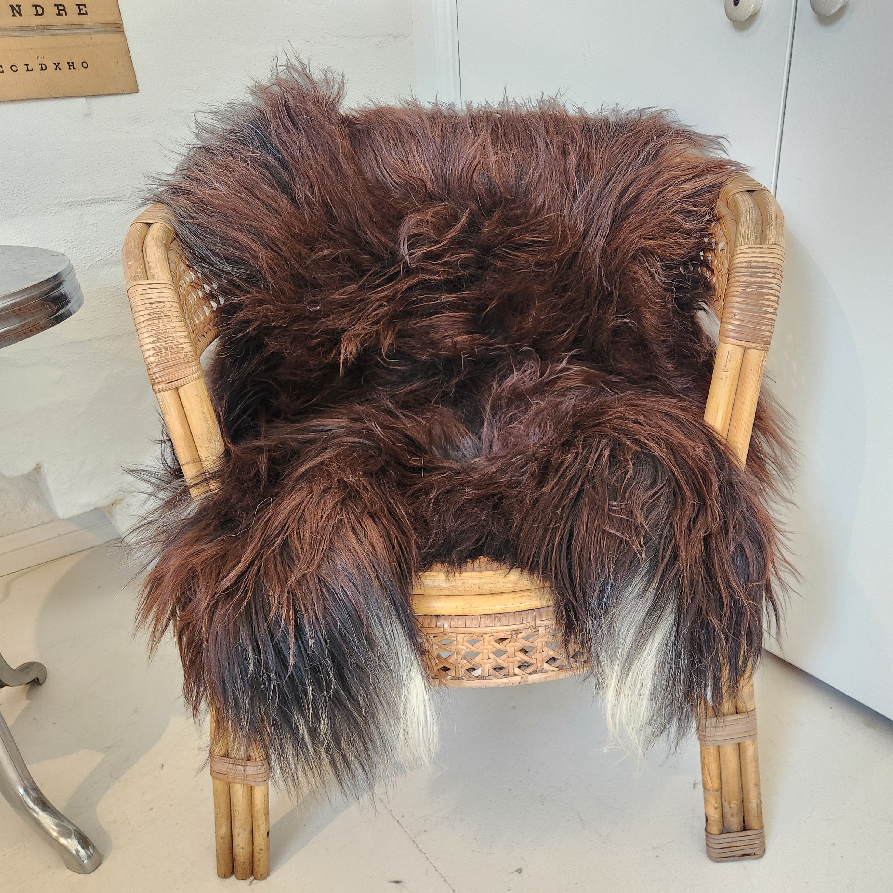 Icelandic Sheepskin - Dark Copper / Brown / Black
