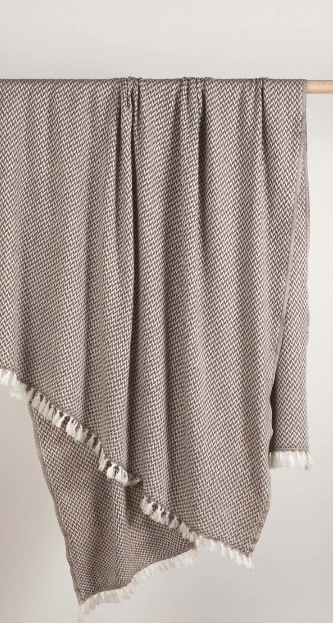 Cashmere Throw - Copenhagen Nutmeg