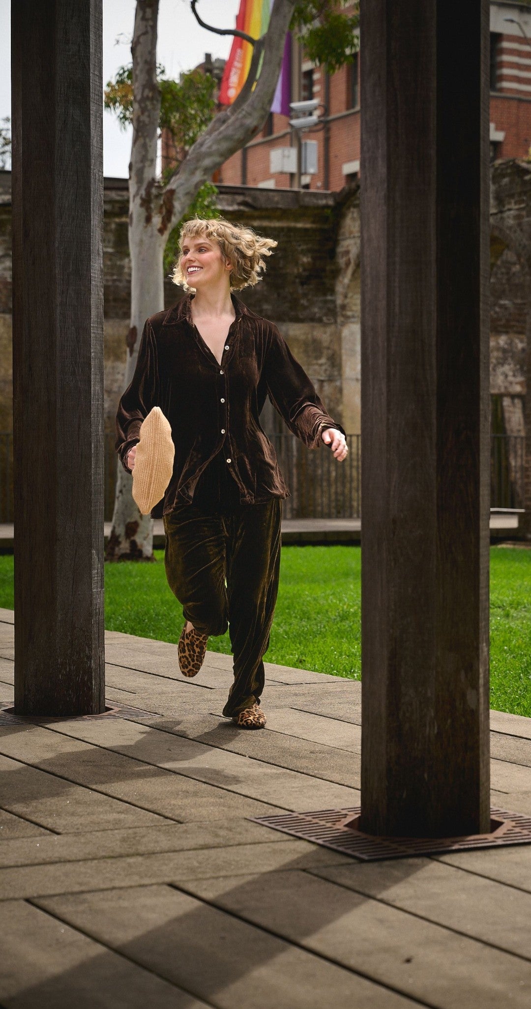 Dream Pant - Chocolate Olive