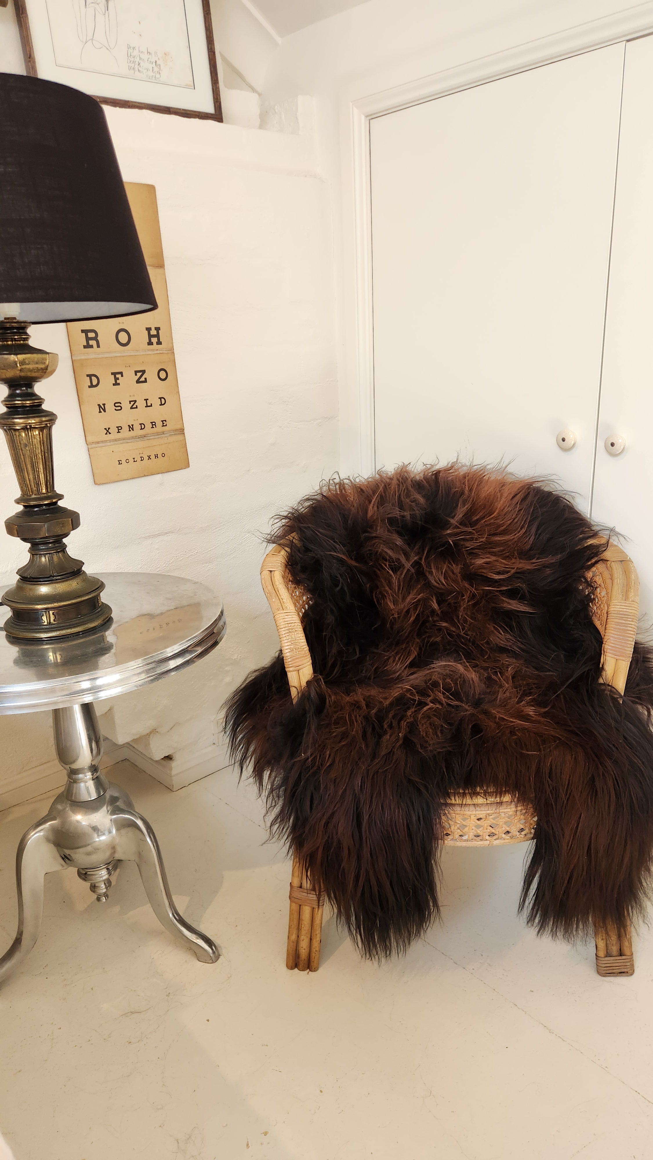 Icelandic Sheepskin - Dark Copper / Brown / Black