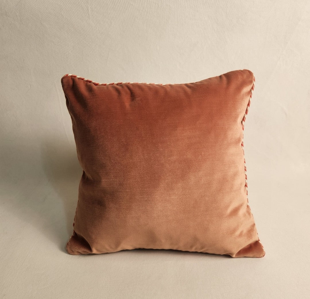 Dalila Square Cushion - Pink Peach