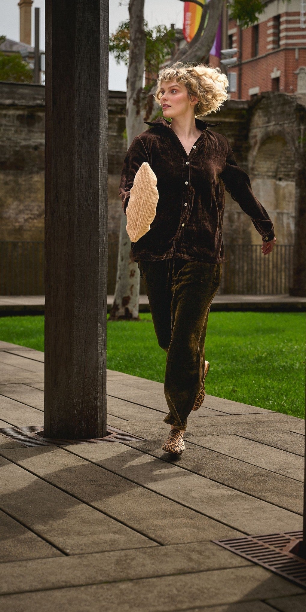 Dream Pant - Chocolate Olive