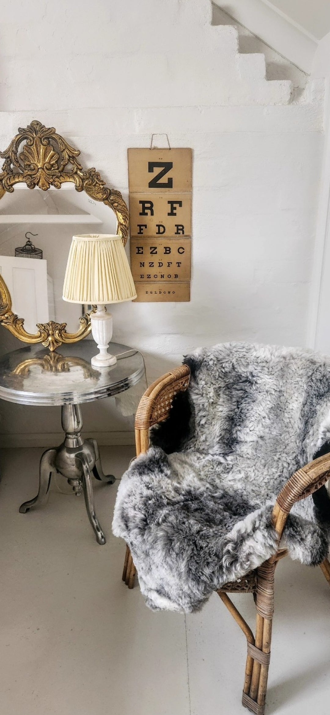 Shorn Icelandic Sheepskin - Dark Edges