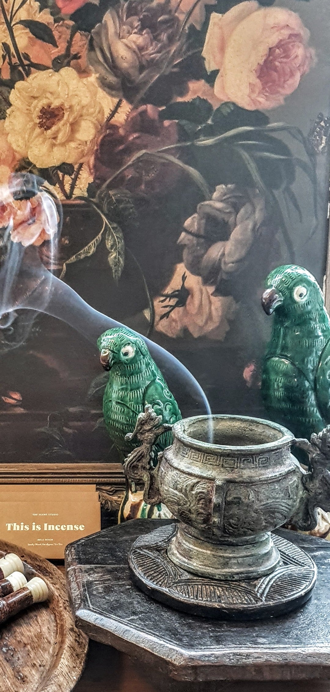 Tang Dynasty Parrots