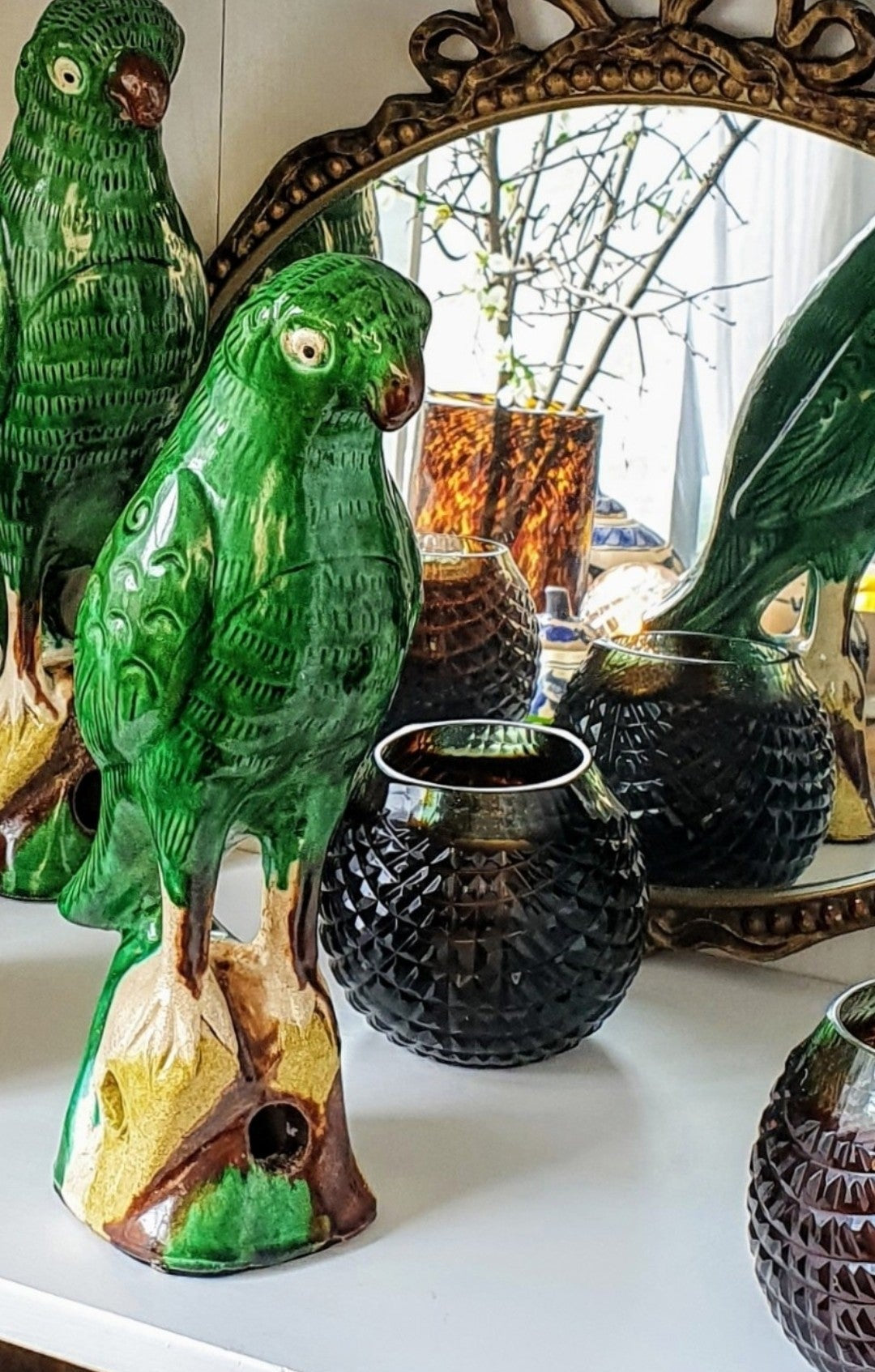 Tang Dynasty Parrots
