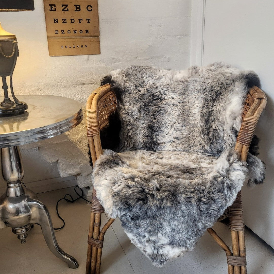 Shorn Icelandic Sheepskin - Dark Edges
